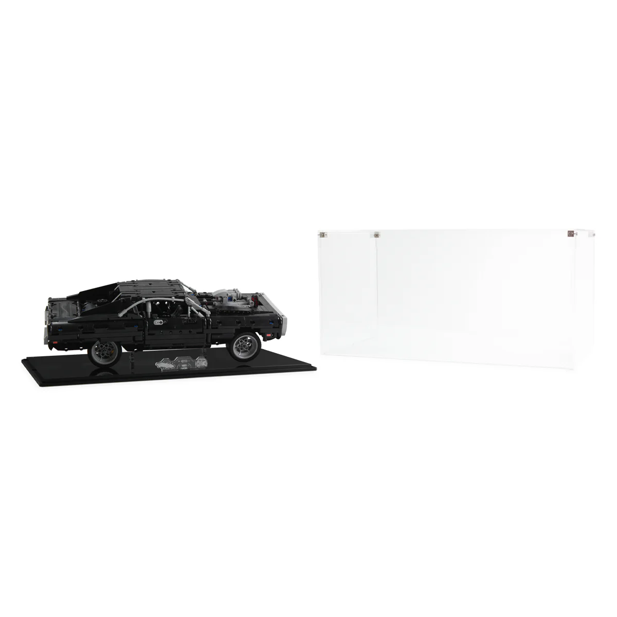 Display Case for LEGO® Technic: Dom's Dodge Charger (42111) - Image 11