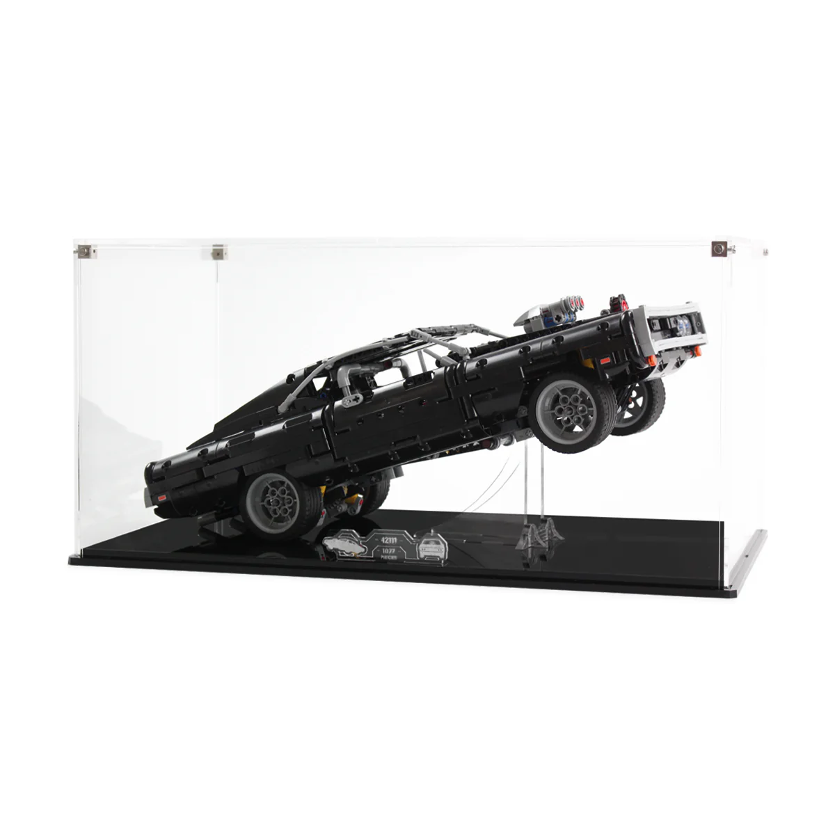 Display Case for LEGO® Technic: Dom's Dodge Charger (42111) - Image 12