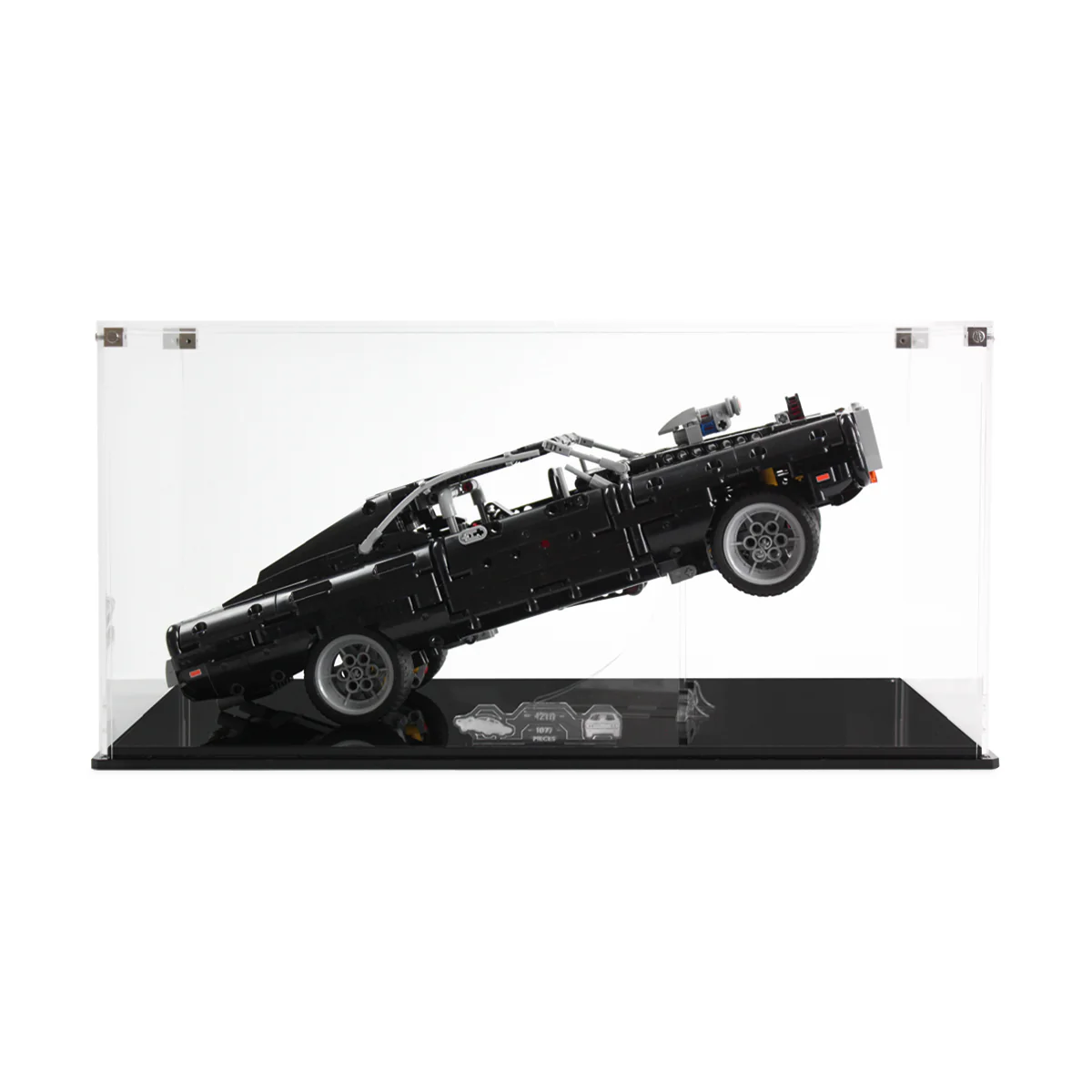 Display Case for LEGO® Technic: Dom's Dodge Charger (42111) - Image 13