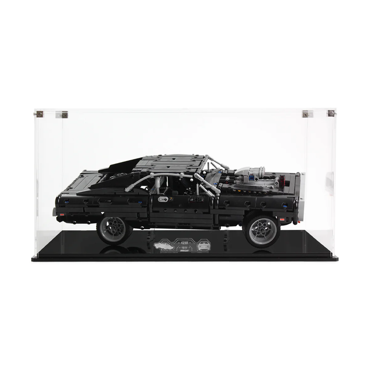 Display Case for LEGO® Technic: Dom's Dodge Charger (42111) - Image 9