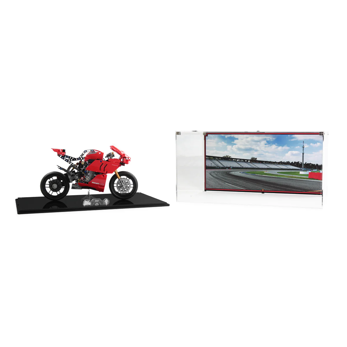 Display Case for LEGO® Technic: Ducati Panigale V4 R (42107) - Image 12