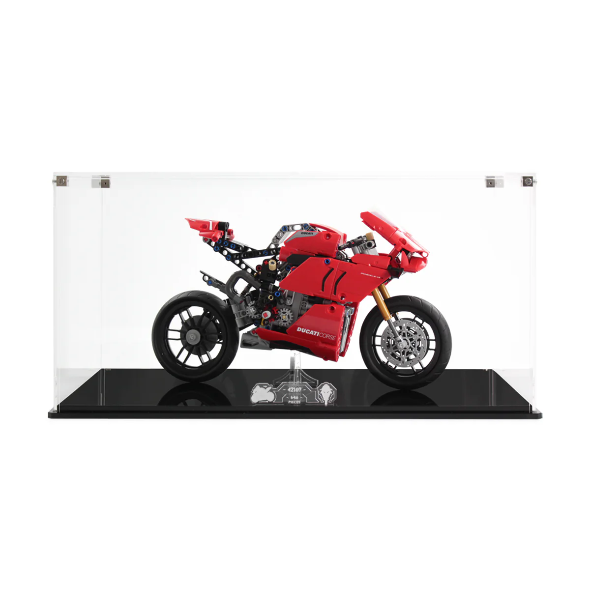 Display Case for LEGO® Technic: Ducati Panigale V4 R (42107) - Image 6