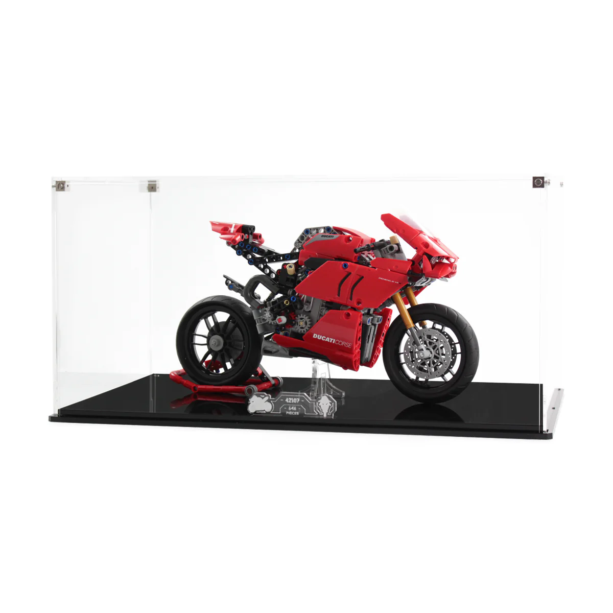 Display Case for LEGO® Technic: Ducati Panigale V4 R (42107) - Image 7