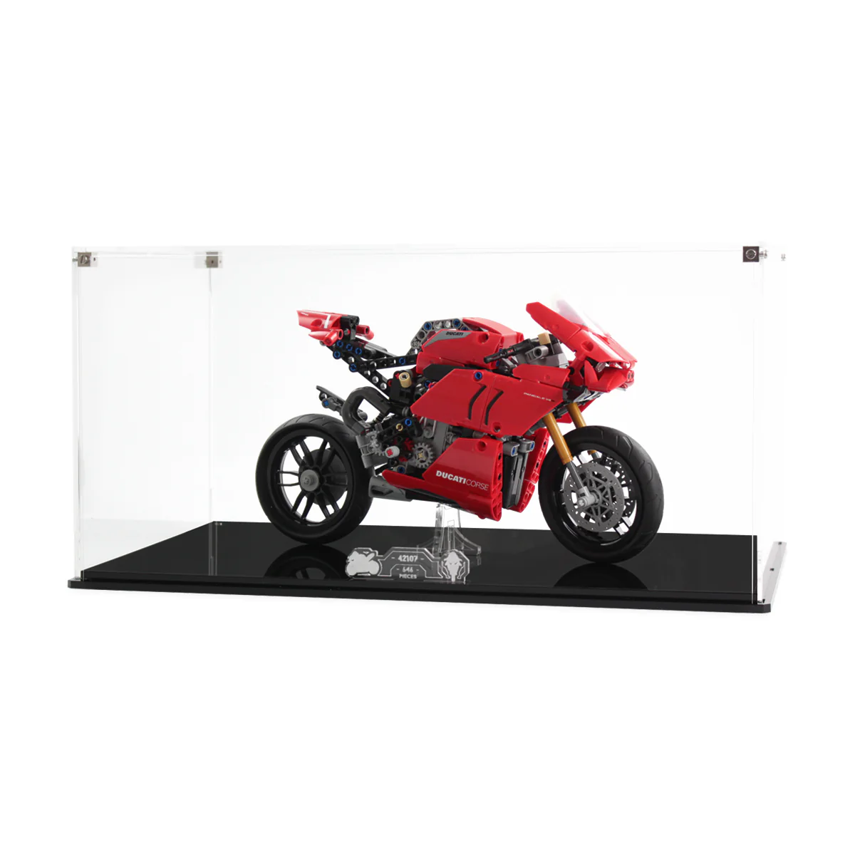 Display Case for LEGO® Technic: Ducati Panigale V4 R (42107) - Image 8