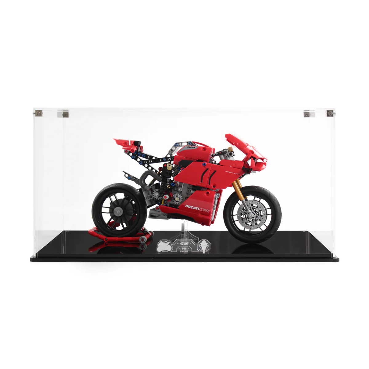 Display Case for LEGO® Technic: Ducati Panigale V4 R (42107) - Image 9