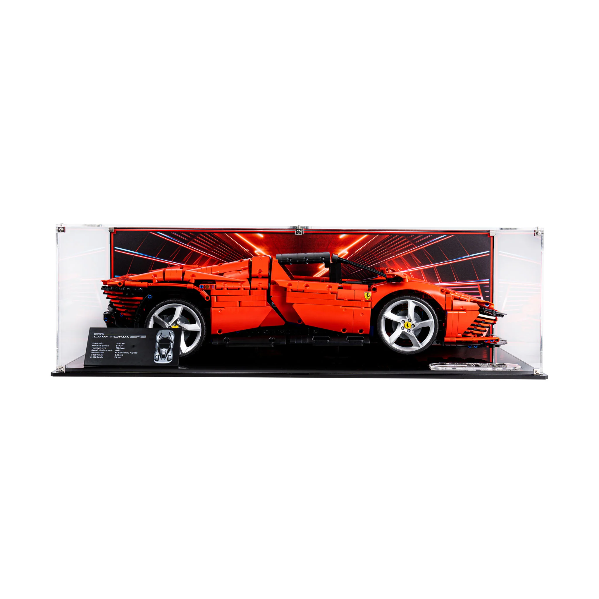 Display Case for LEGO® Technic: Ferrari Daytona SP3 (42143) - Image 2