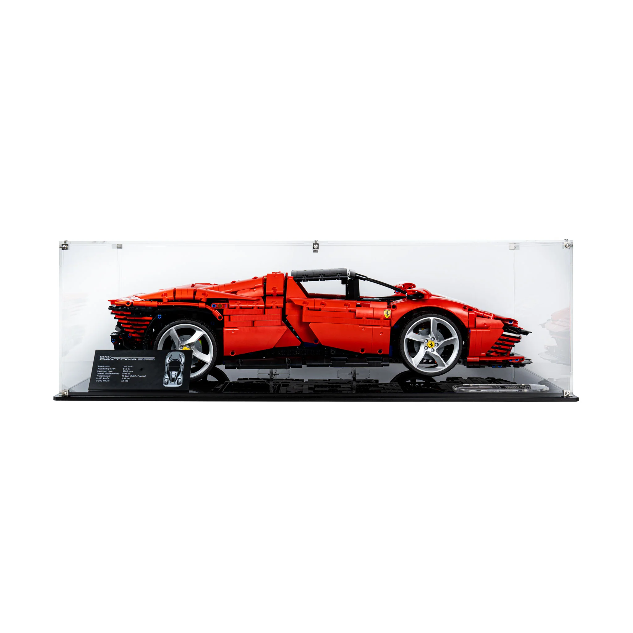 Display Case for LEGO® Technic: Ferrari Daytona SP3 (42143) - Image 4