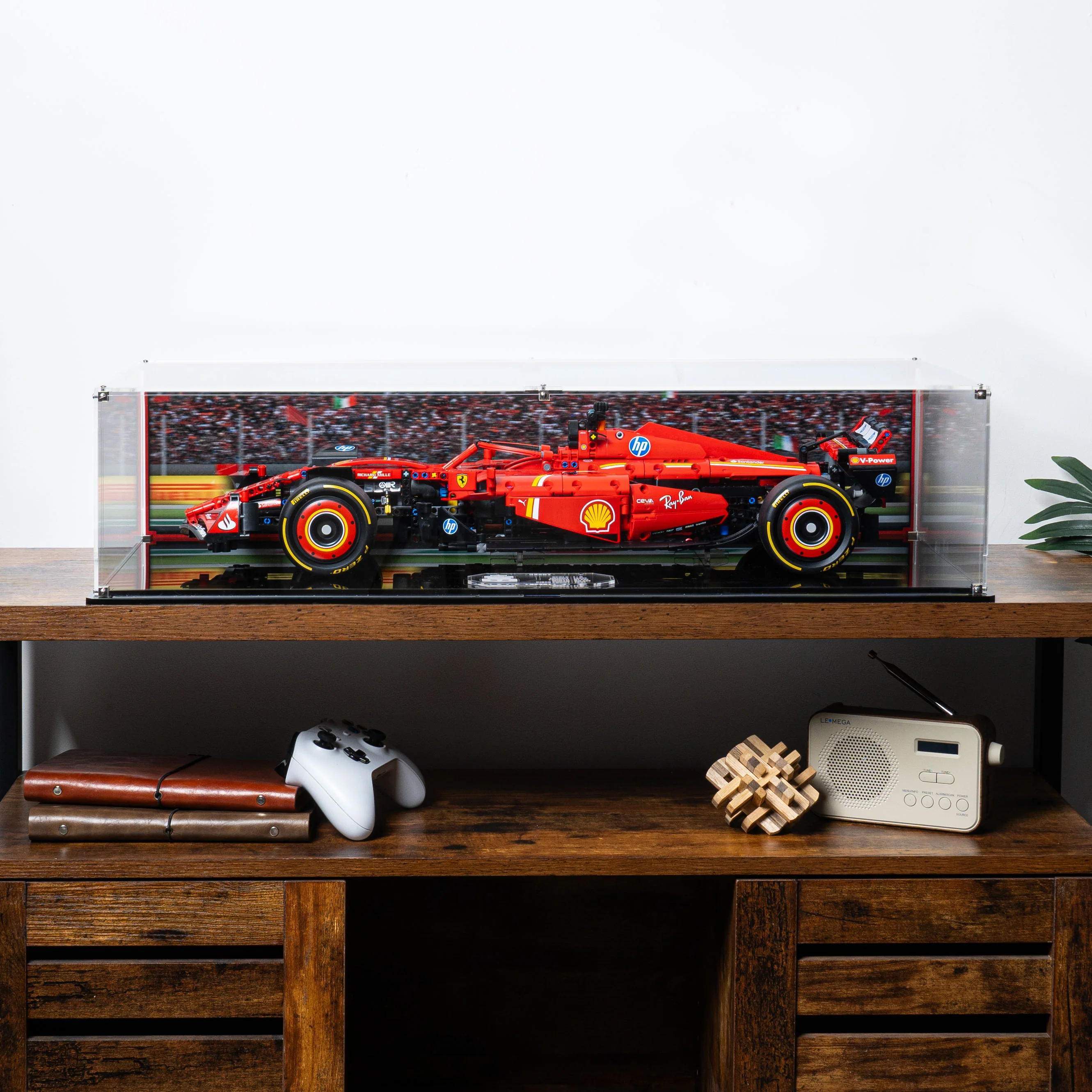 Display Case for LEGO® Technic Ferrari SF-24 F1 Car (42207) - Image 13