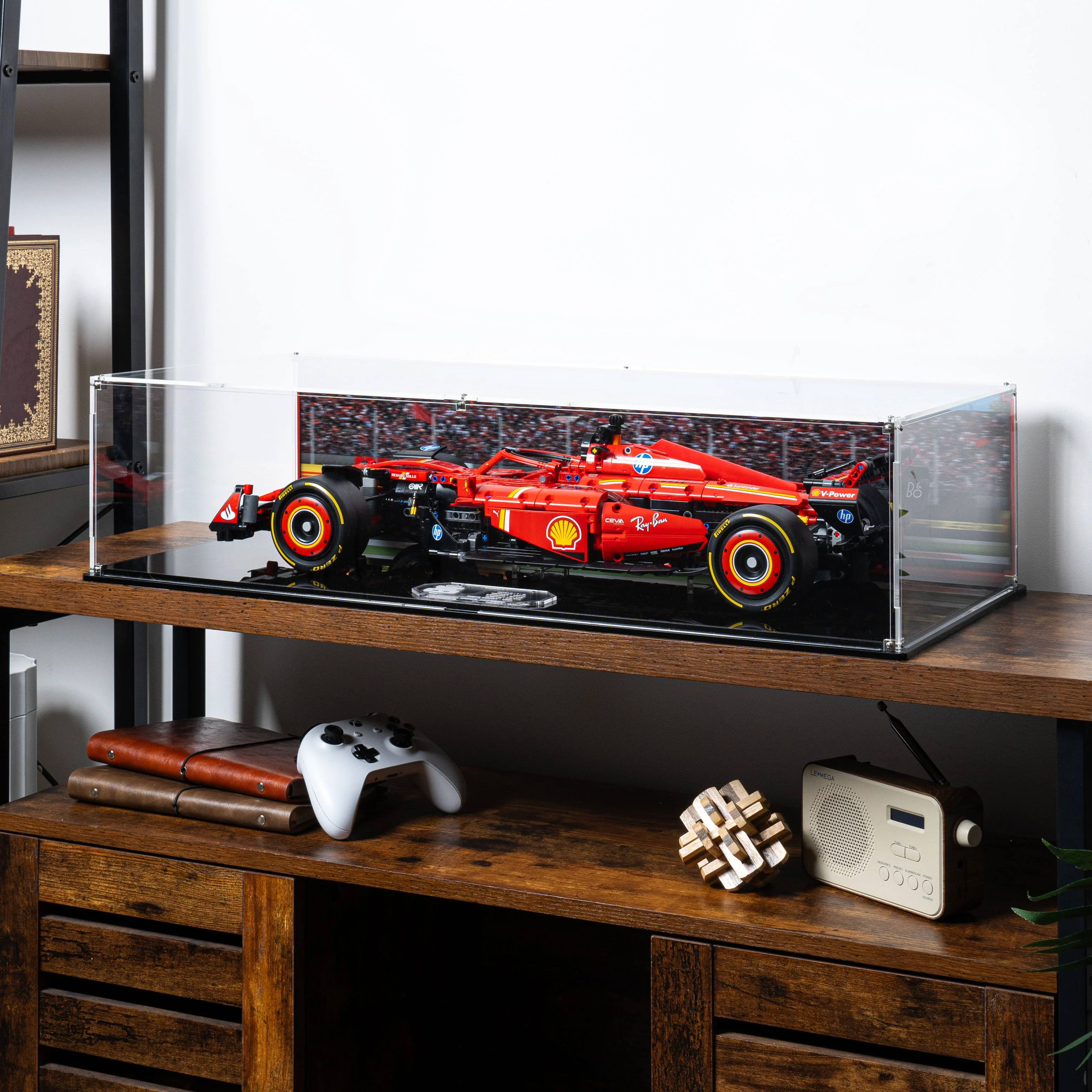Display Case for LEGO® Technic Ferrari SF-24 F1 Car (42207) - Image 14