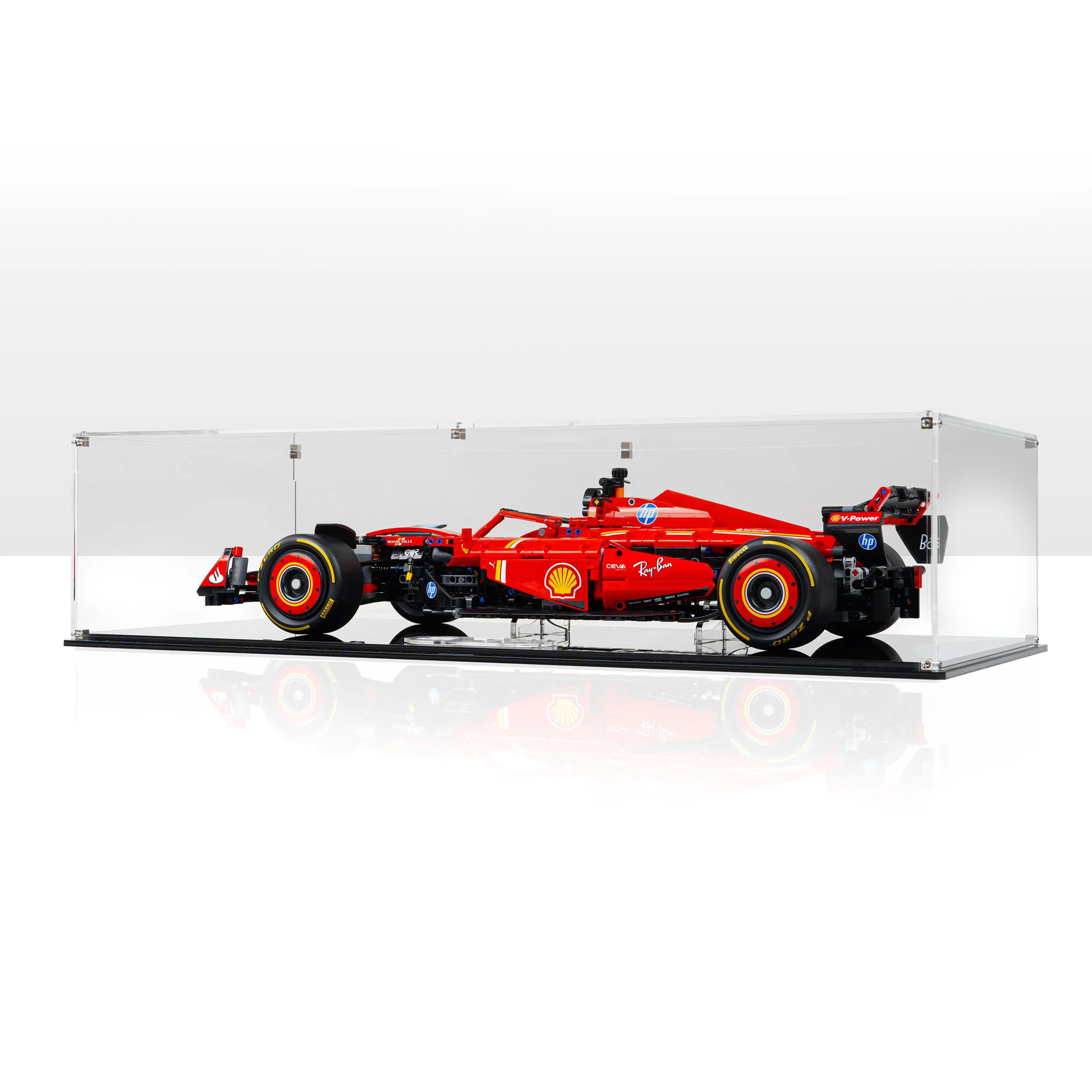 Display Case for LEGO® Technic Ferrari SF-24 F1 Car (42207) - Image 4