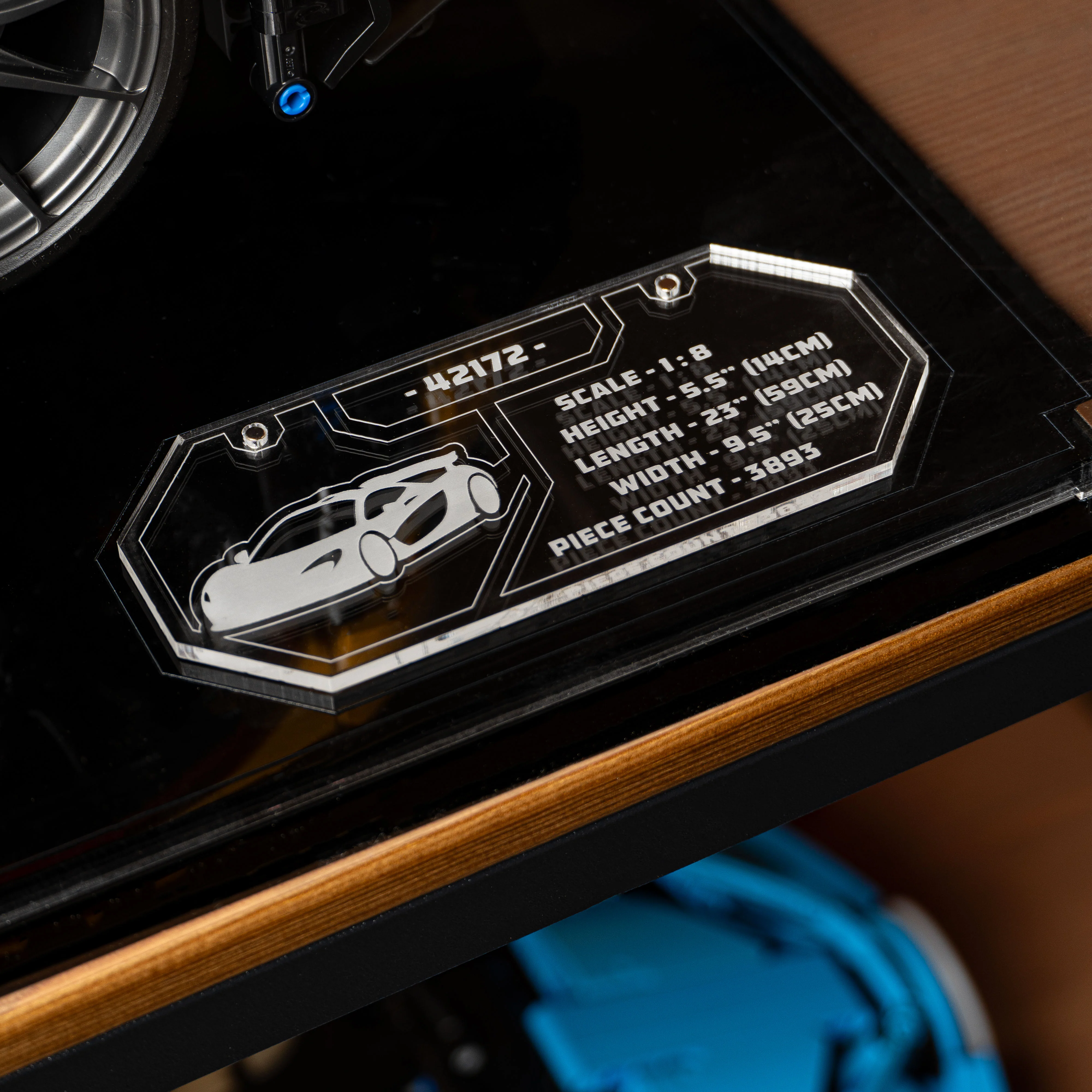 Display Case for LEGO® Technic™ McLaren P1™ (42172) - Image 12