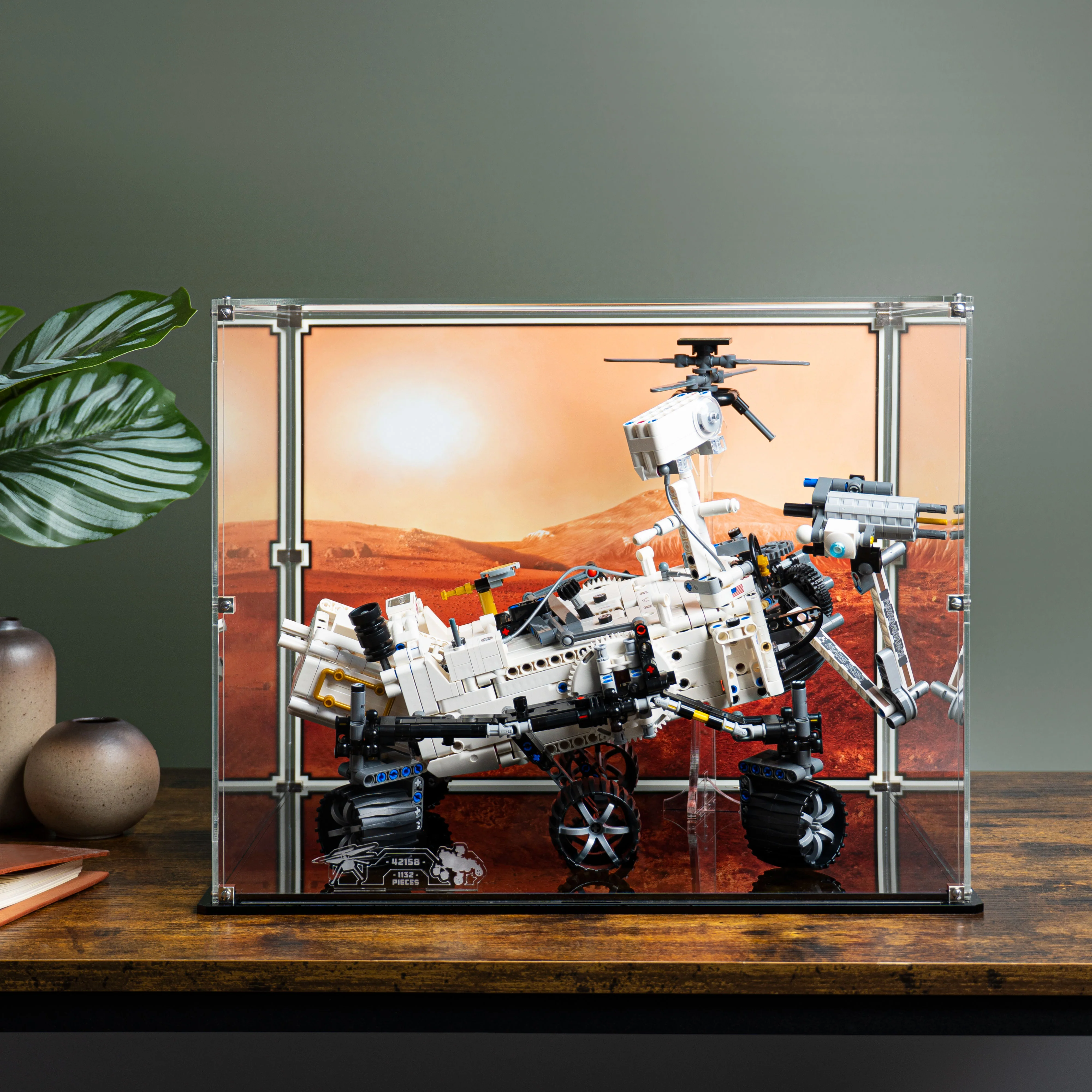 Display Case for LEGO® Technic: NASA Mars Rover Perseverance (42158) - Image 13