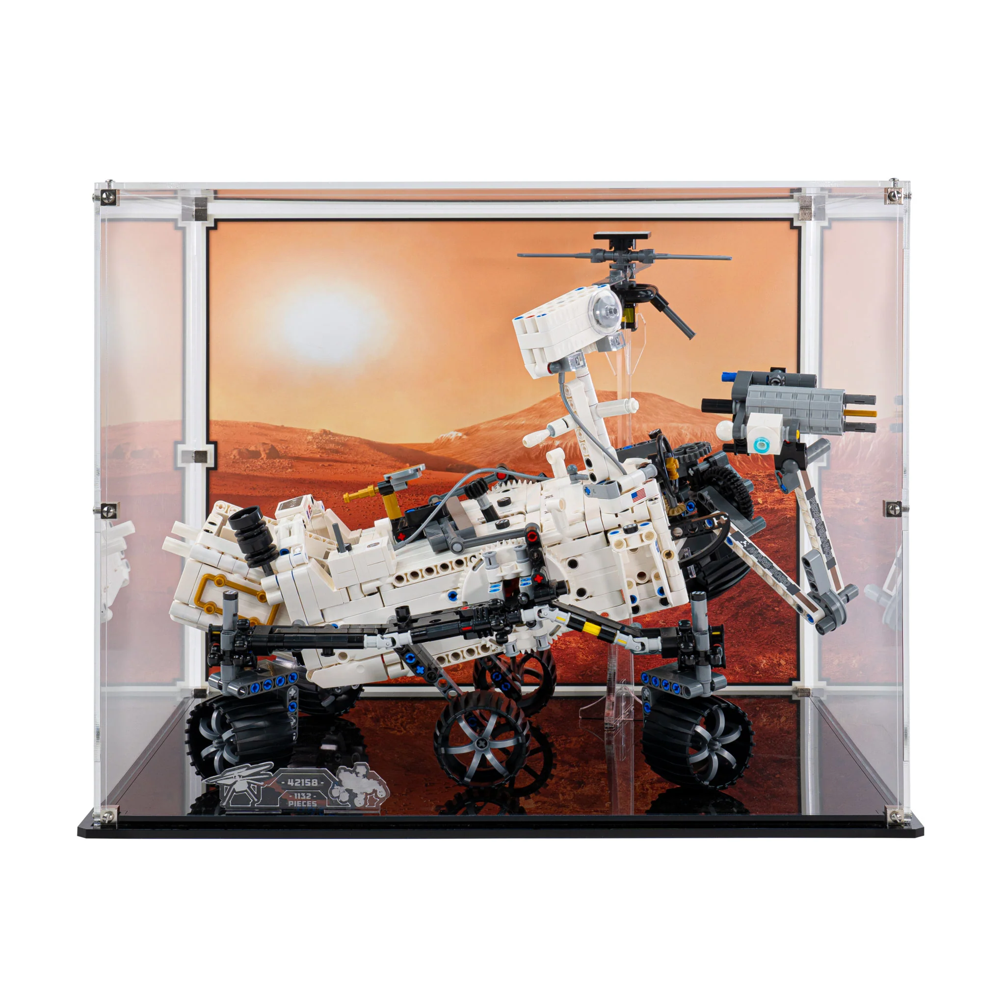 Display Case for LEGO® Technic: NASA Mars Rover Perseverance (42158) - Image 2