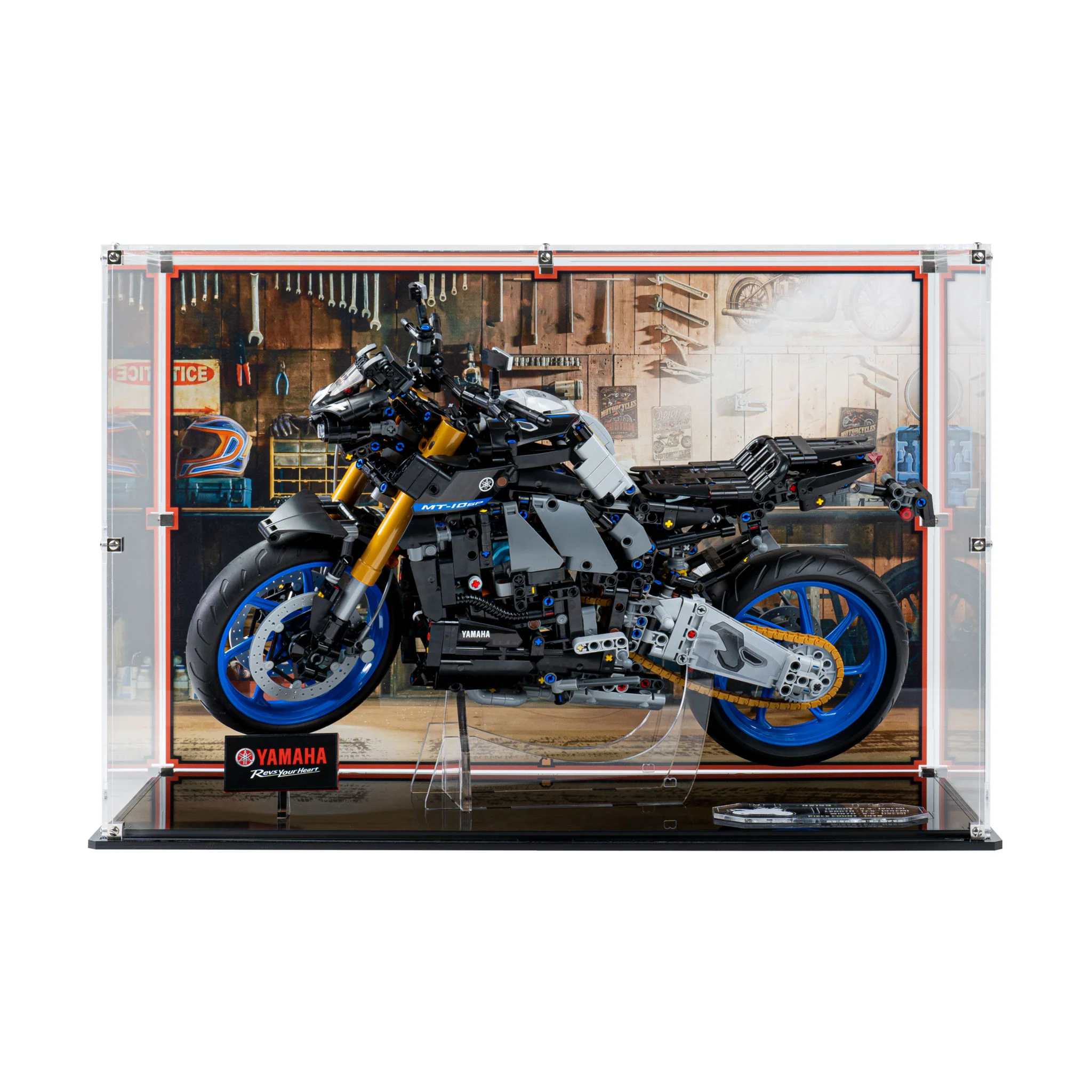 Display Case for LEGO® Technic Yamaha MT-10 SP (42159) - Image 2