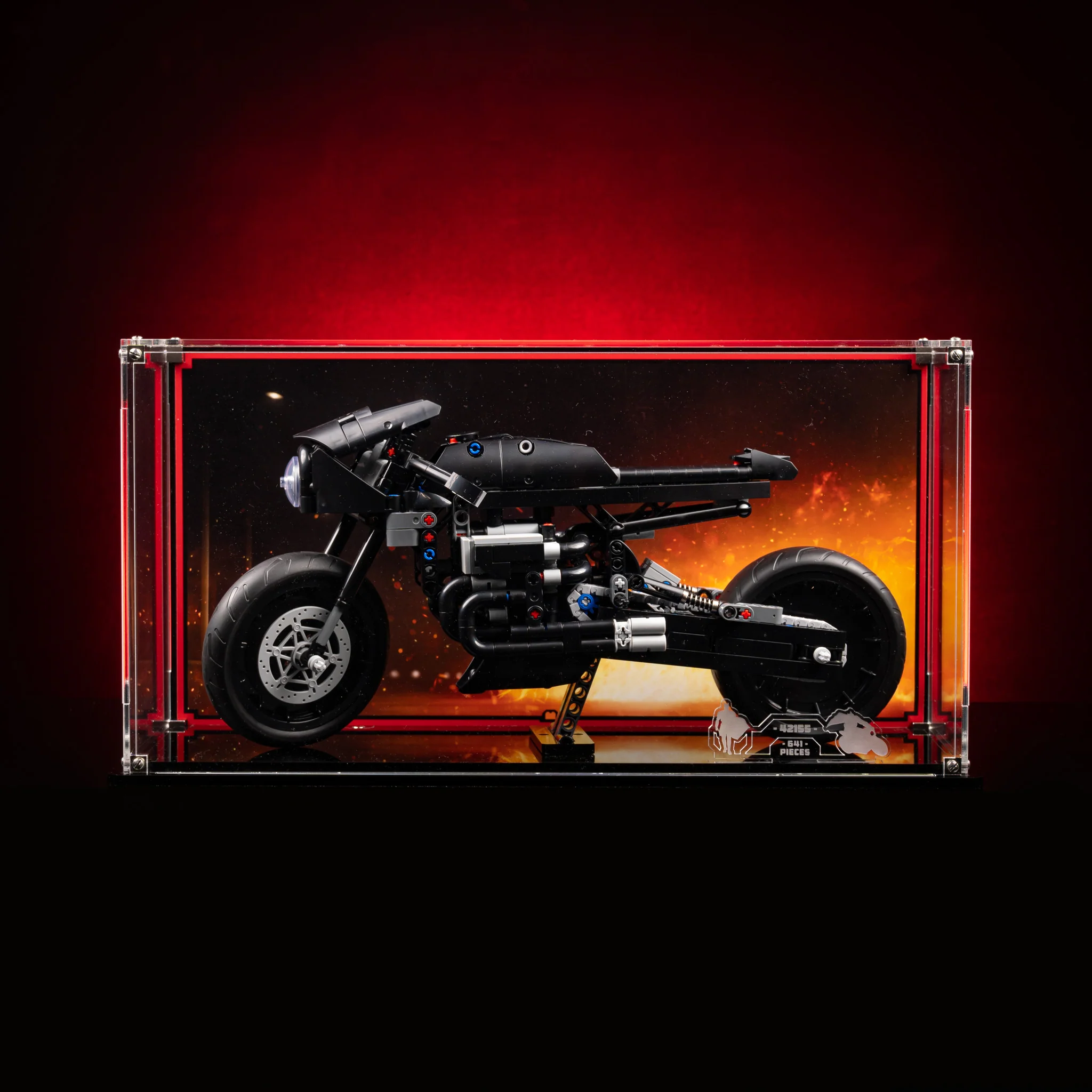 Display Case for LEGO® The Batman – Batcycle™ (42155) - Image 13