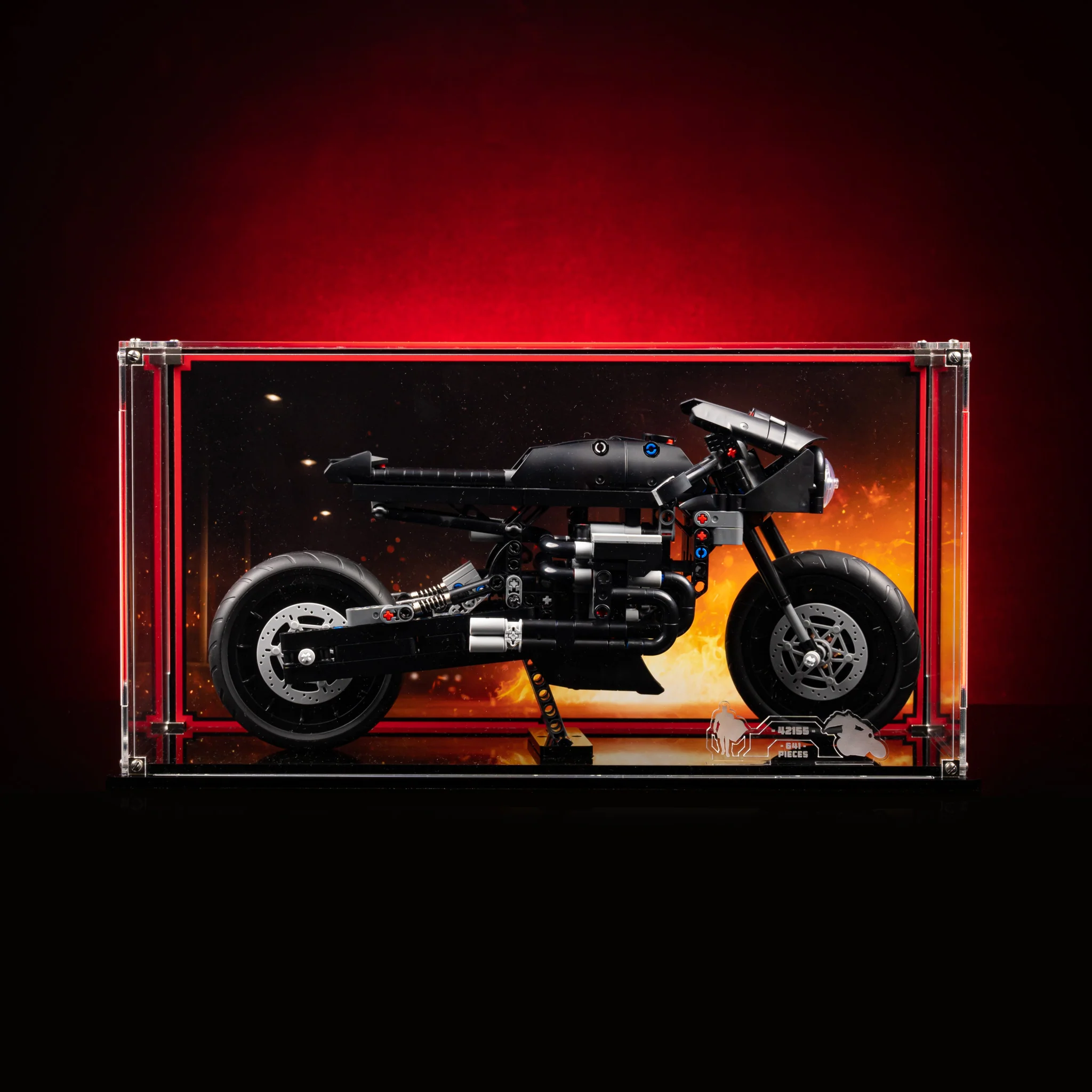 Display Case for LEGO® The Batman – Batcycle™ (42155) - Image 14
