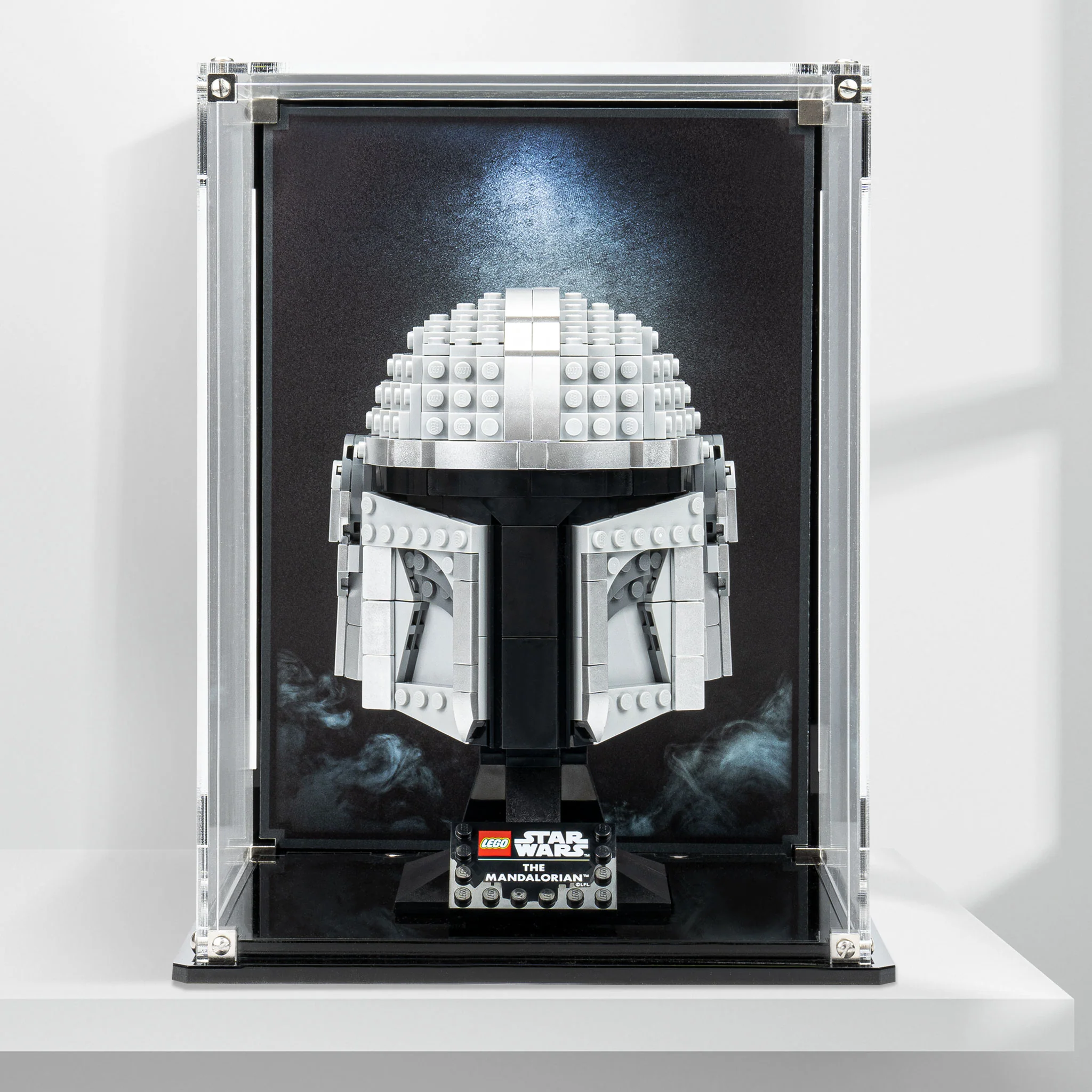 Display Case for LEGO® The Mandalorian™ Helmet (75328) - Image 3