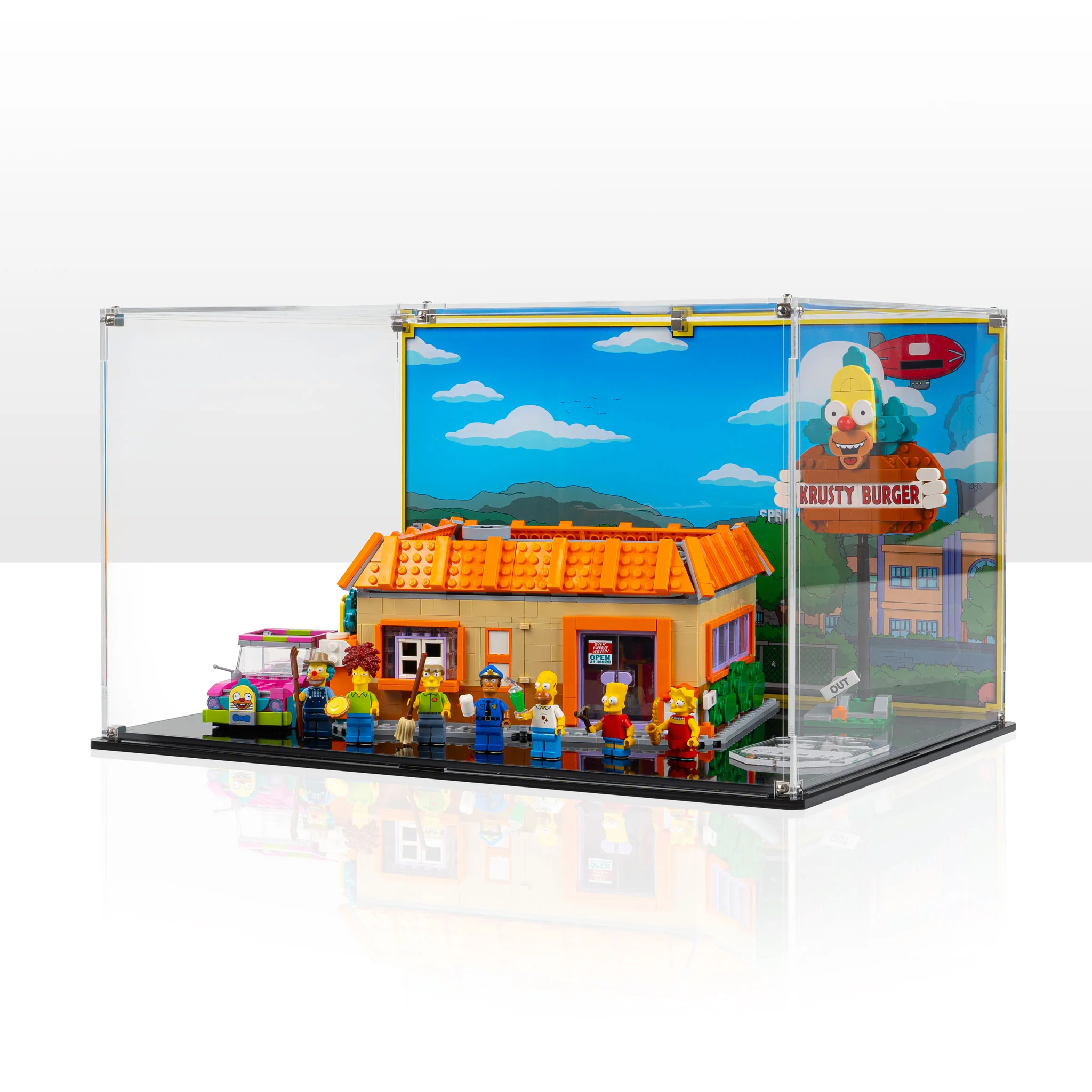 Display Case for LEGO® The Simpsons™: Krusty Burger (10352)