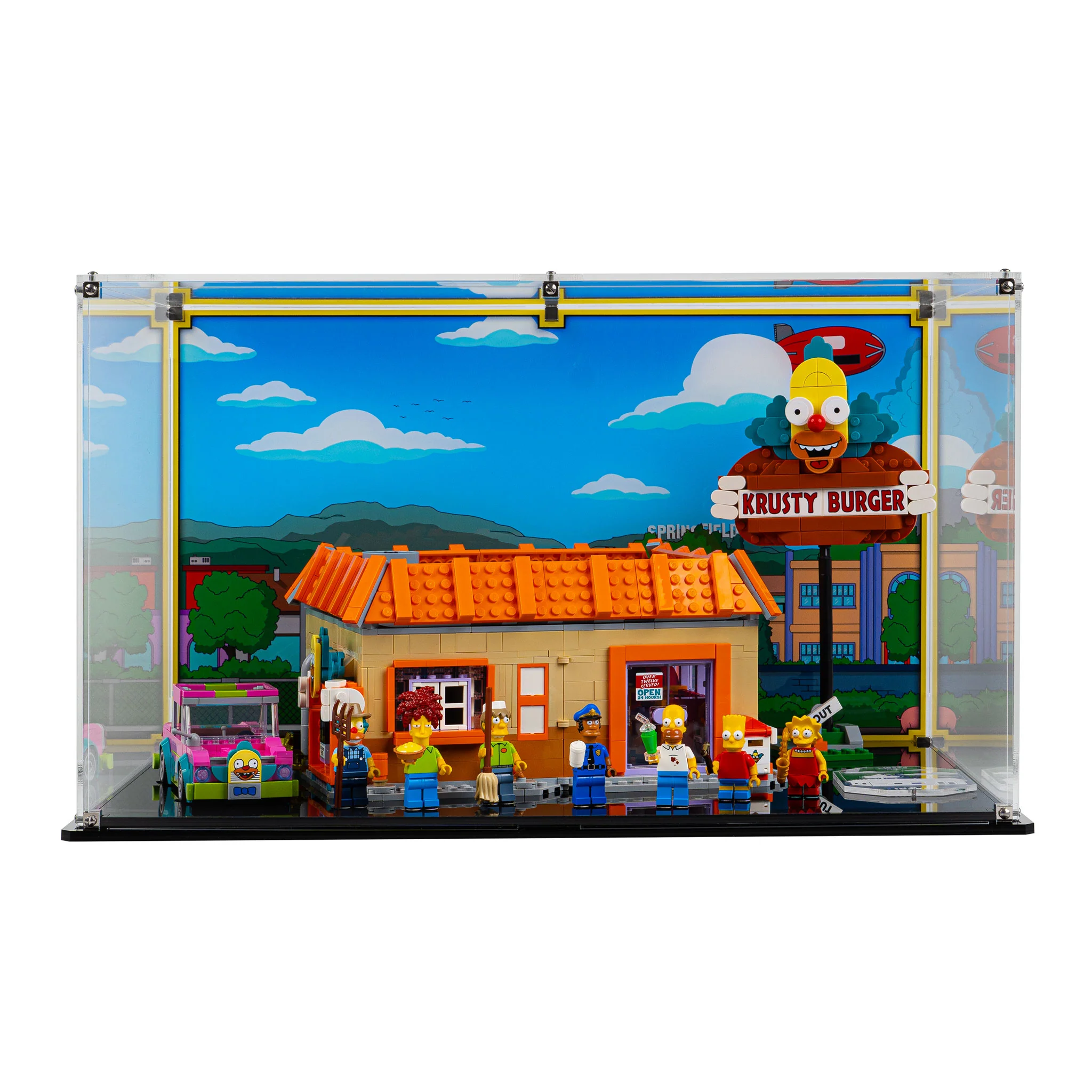 Display Case for LEGO® The Simpsons™: Krusty Burger (10352) - Image 3