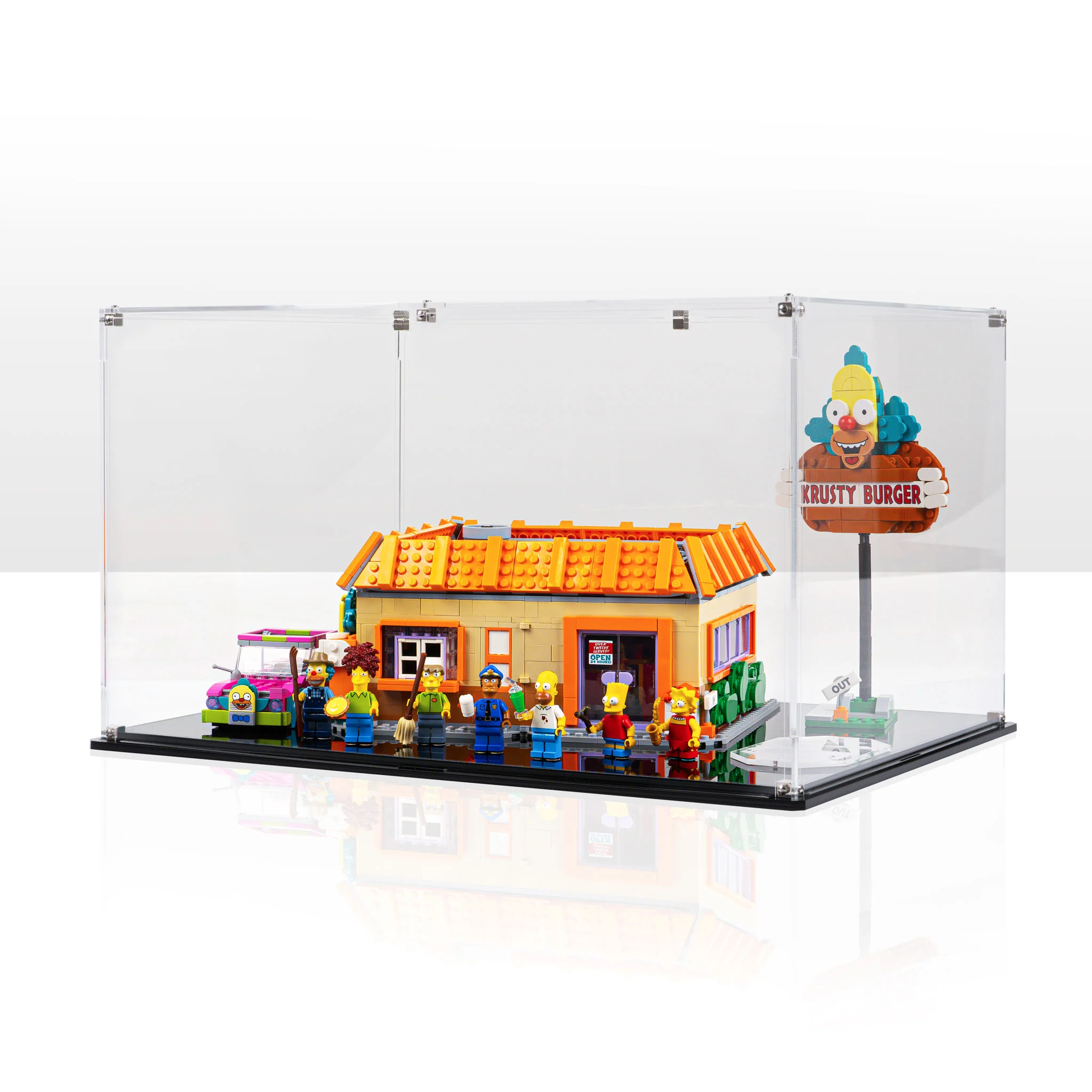 Display Case for LEGO® The Simpsons™: Krusty Burger (10352) - Image 4