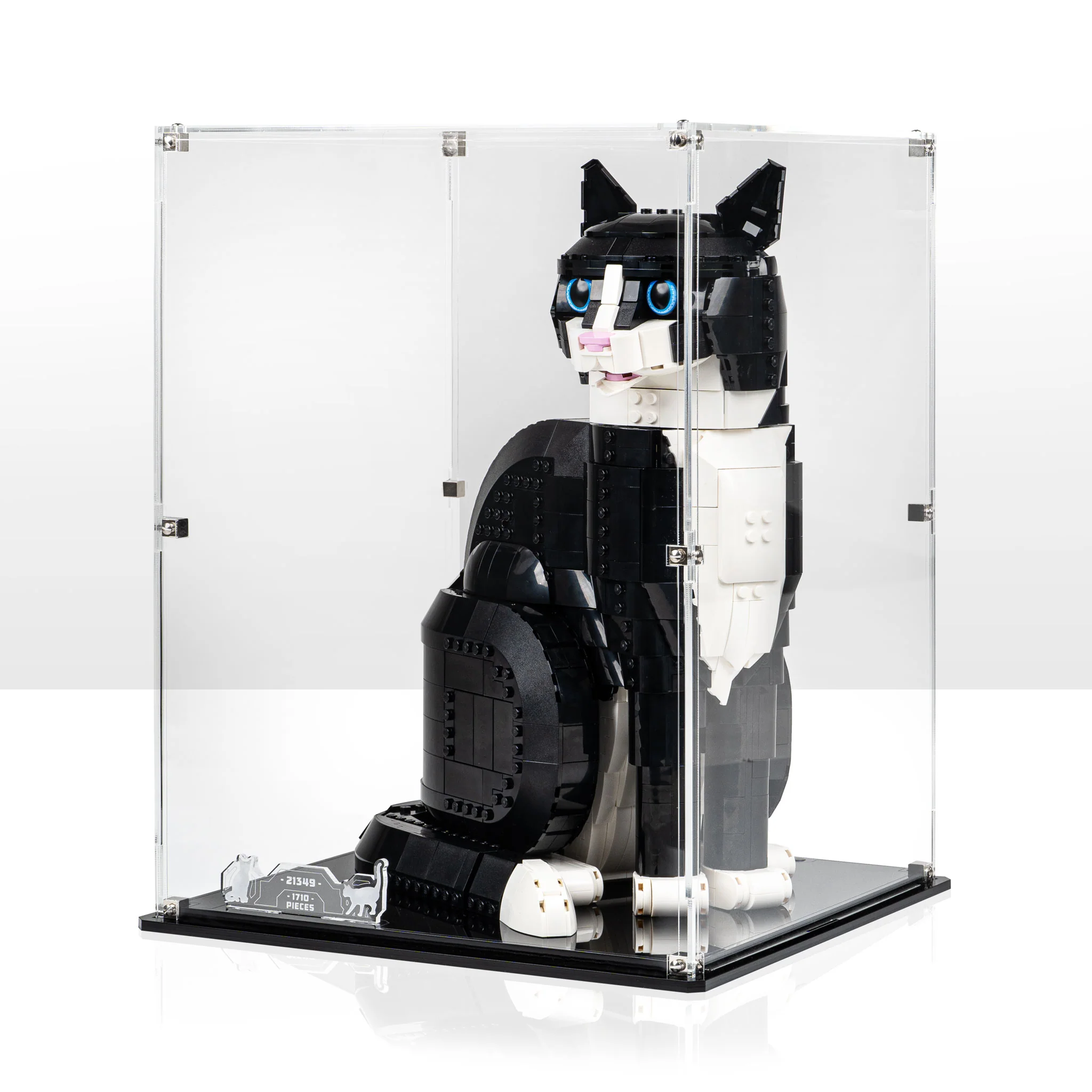 Display Case for LEGO® Tuxedo Cat (21349) - Image 2