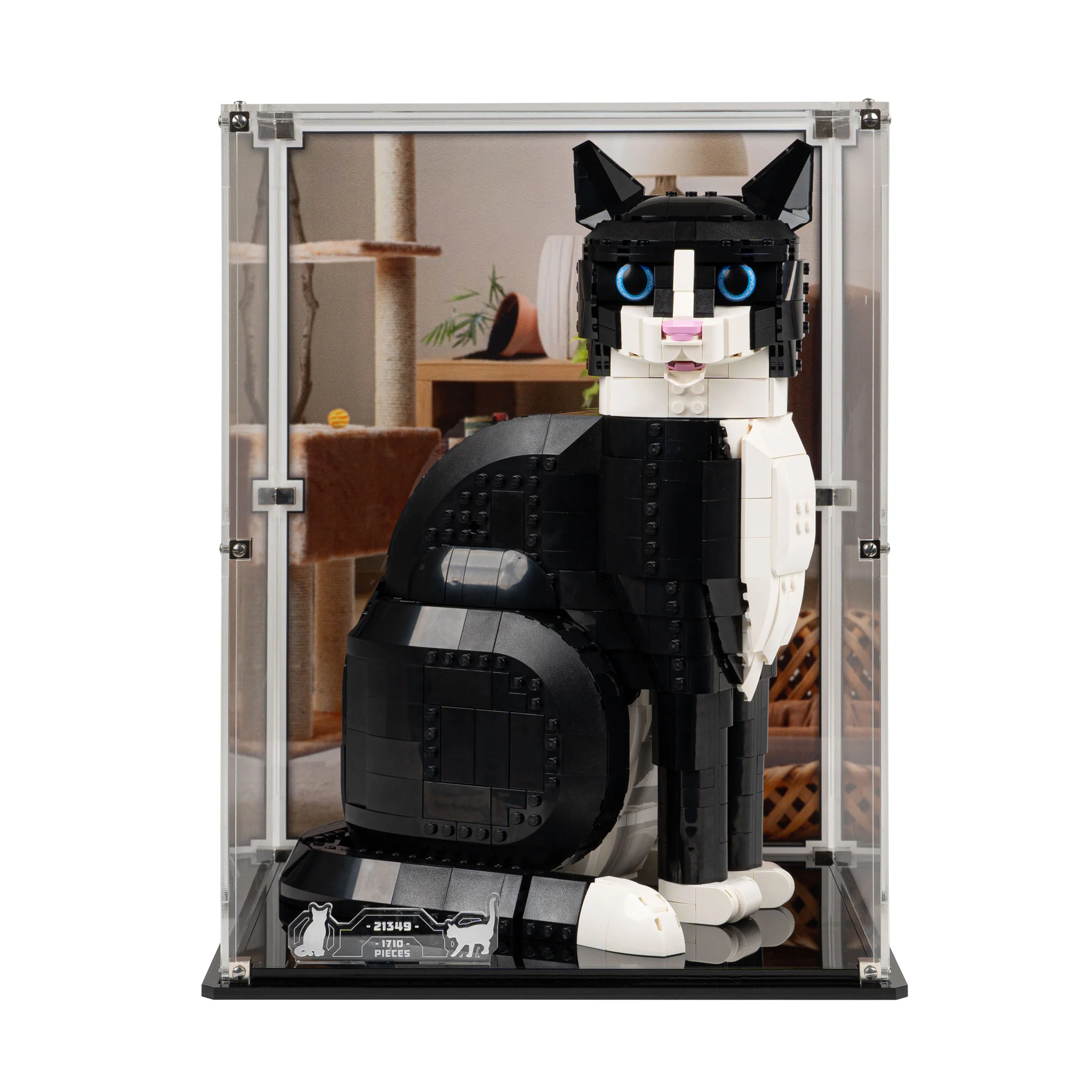 Display Case for LEGO® Tuxedo Cat (21349) - Image 5