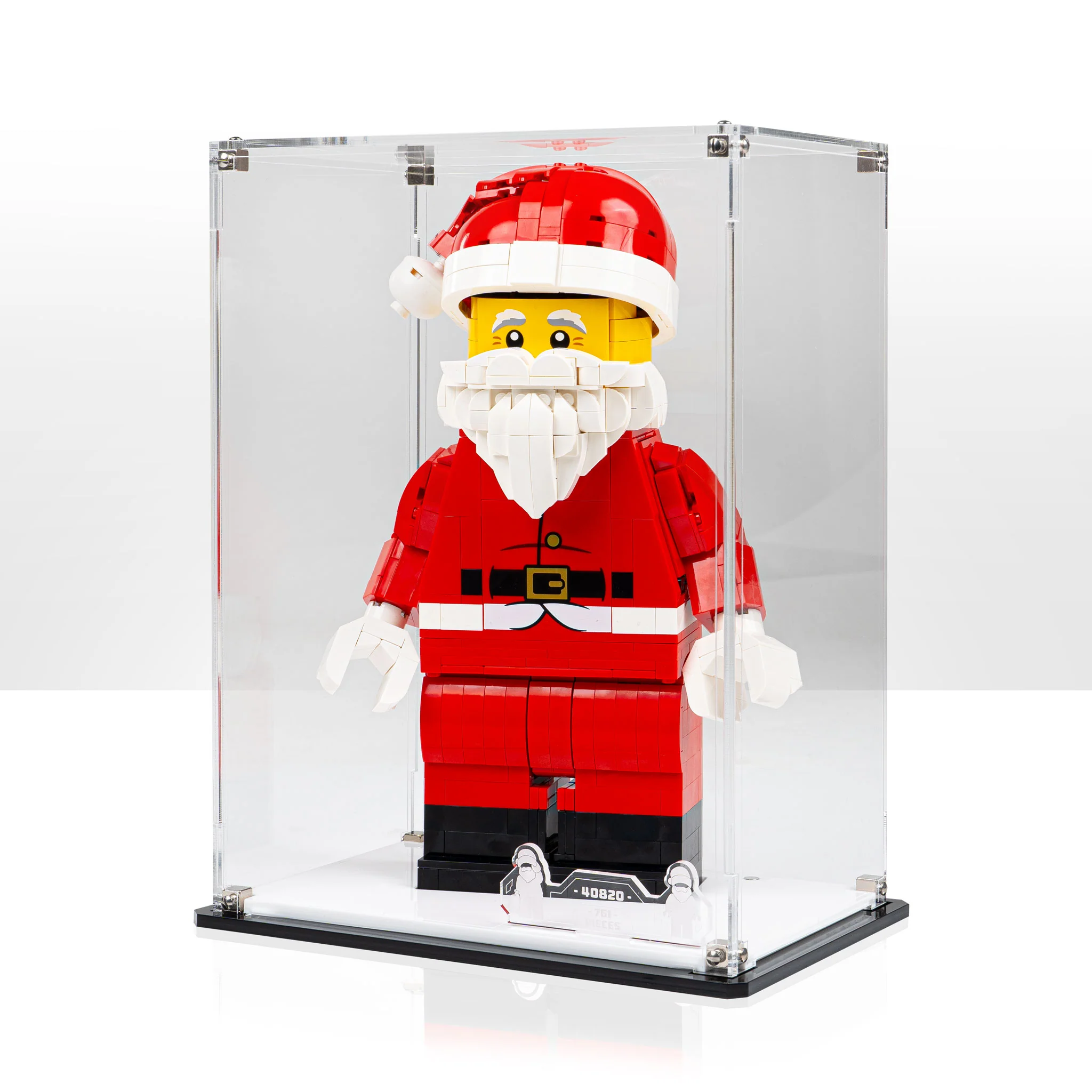 Display Case for LEGO® Up-Scaled Santa Minifigure (40820) - Image 11