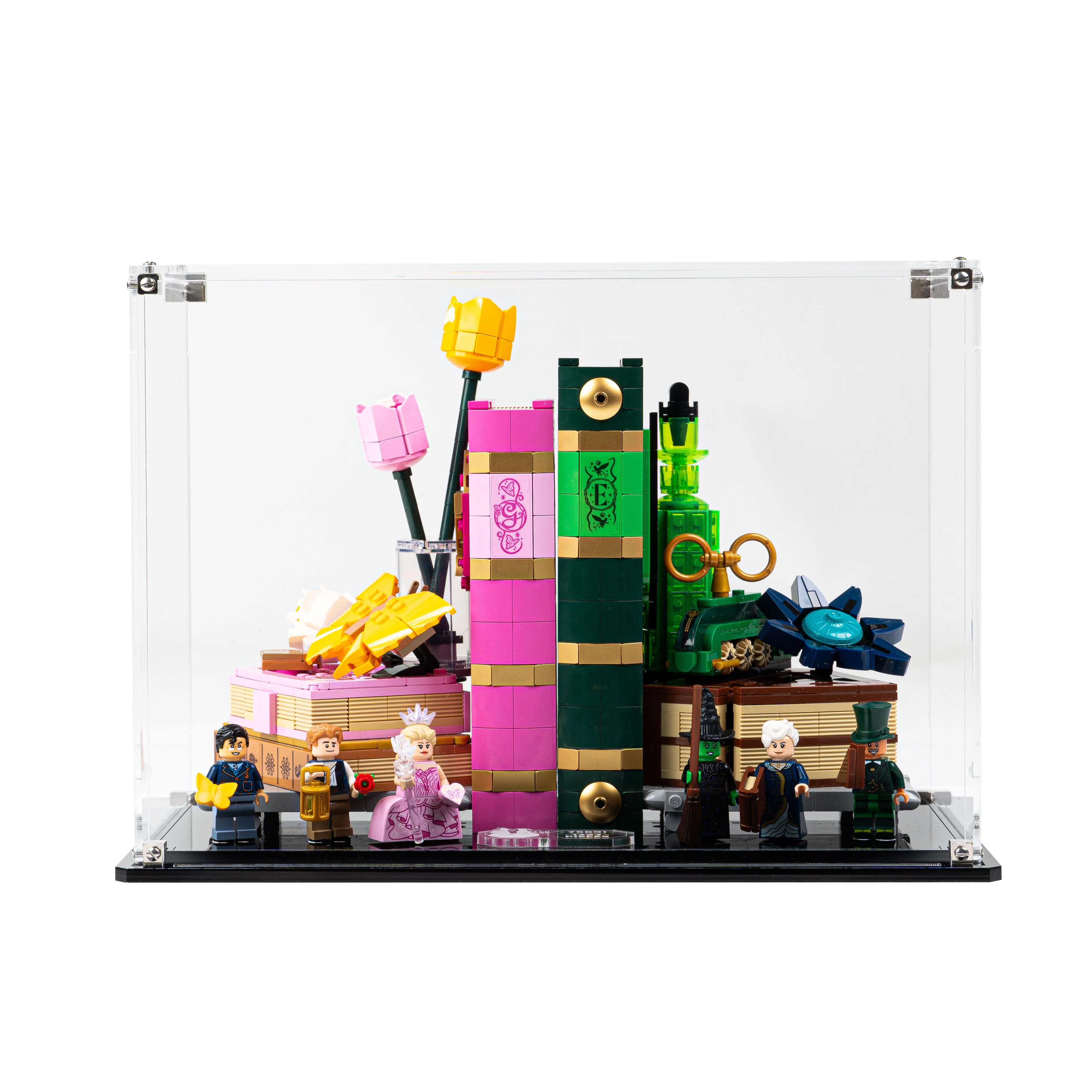 Display Case for LEGO® Wicked: Glinda and Elphaba Bookends (75691) - Image 6