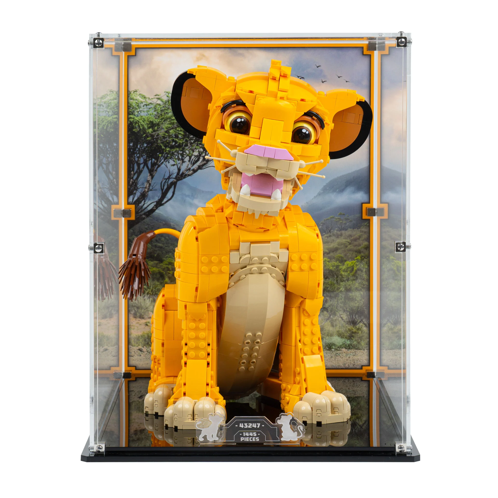 Display Case for LEGO® Young Simba the Lion King (43247) - Image 2