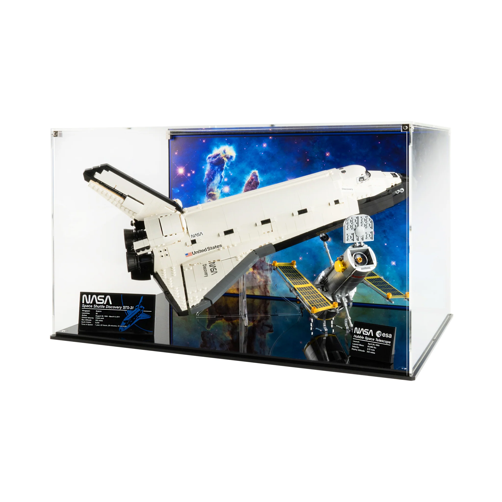 Display Case for LEGO® NASA Space Shuttle Discovery (10283) - Image 2