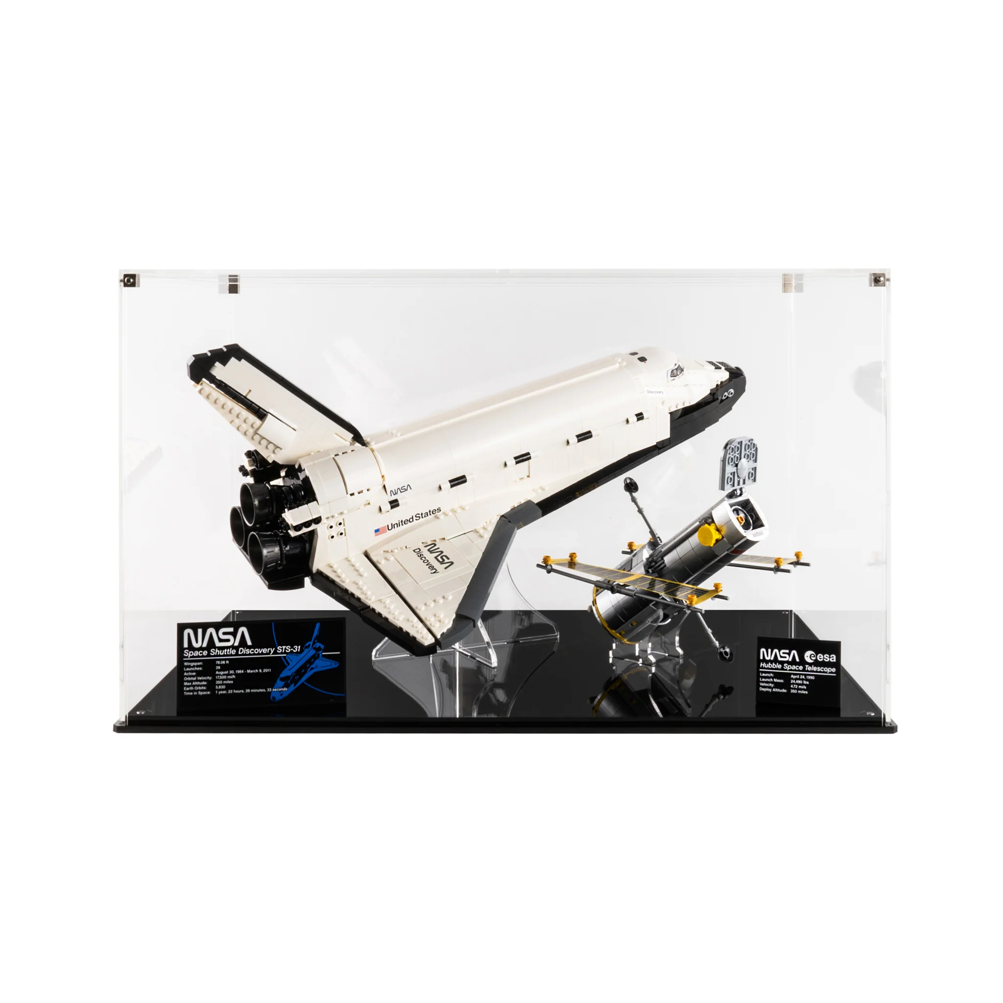 Display Case for LEGO® NASA Space Shuttle Discovery (10283) - Image 5
