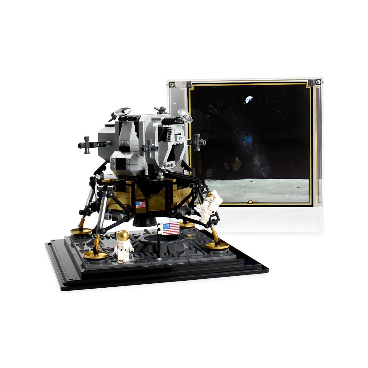 Display Case for LEGO®: NASA Apollo 11 Lunar Lander (10266) - Image 4