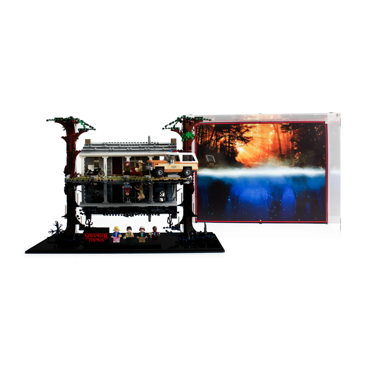Display Case for LEGO® Stranger Things: The Upside Down (75810) - Image 4