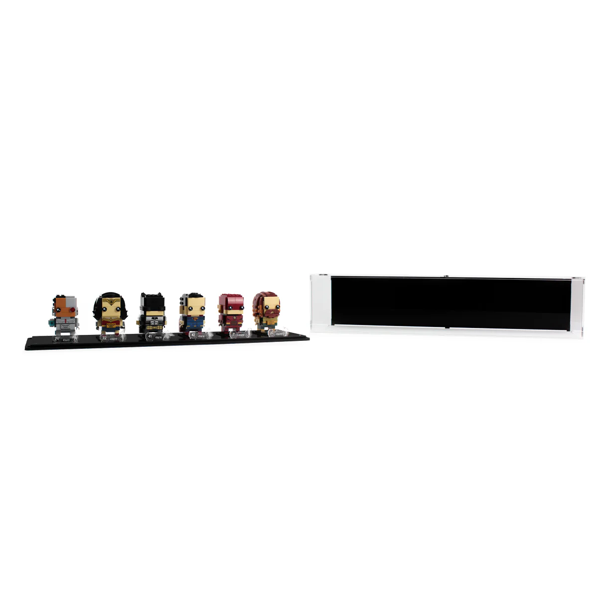Display Case for six LEGO® Brickheadz - Image 4