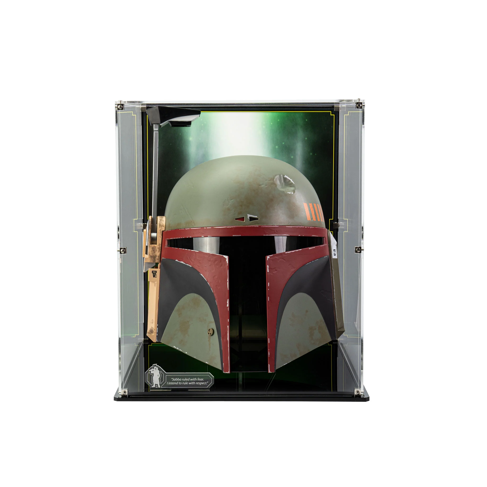 Display Case for Star Wars™ Black Series Boba Fett Helmet (Re-Armoured) - Image 2