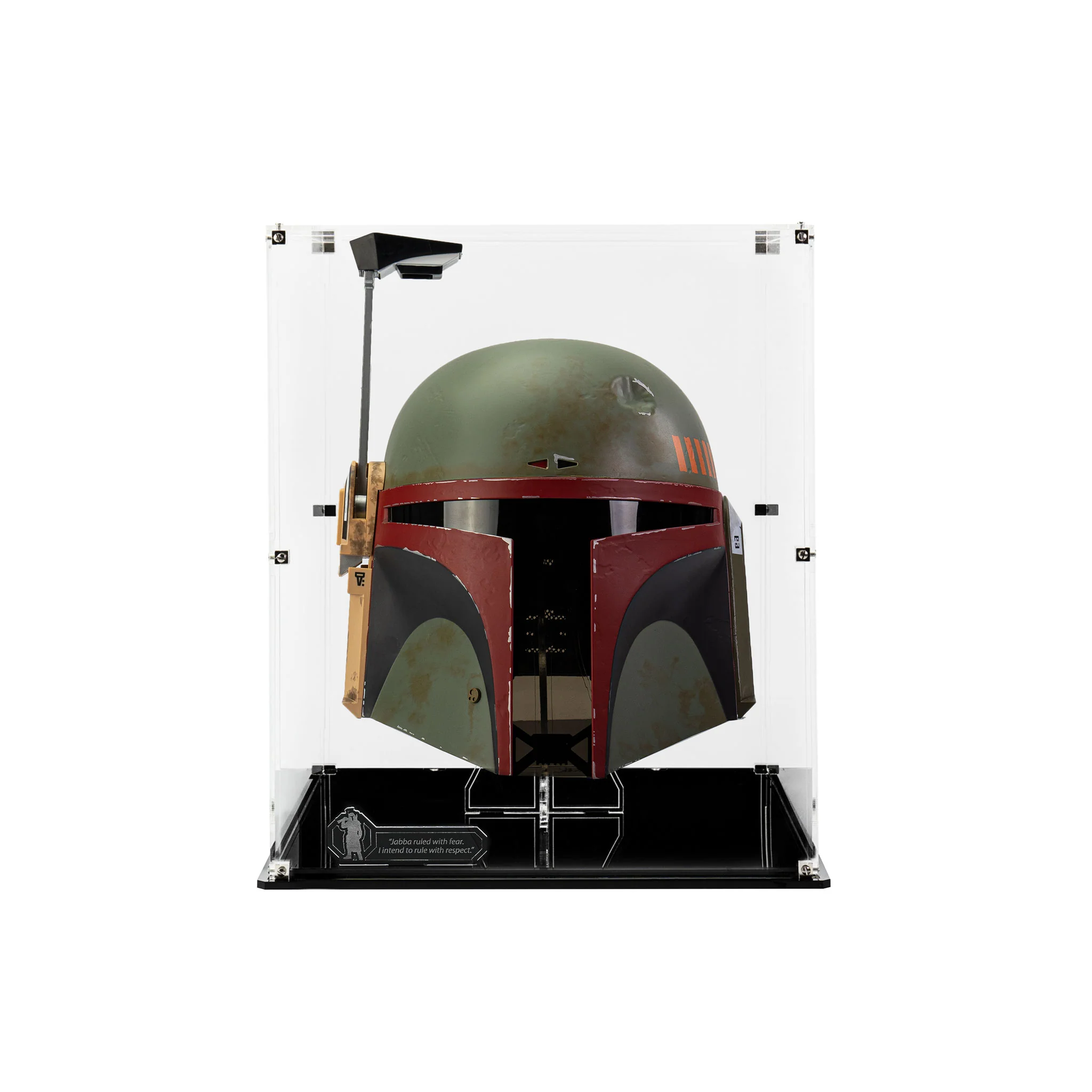 Display Case for Star Wars™ Black Series Boba Fett Helmet (Re-Armoured) - Image 4