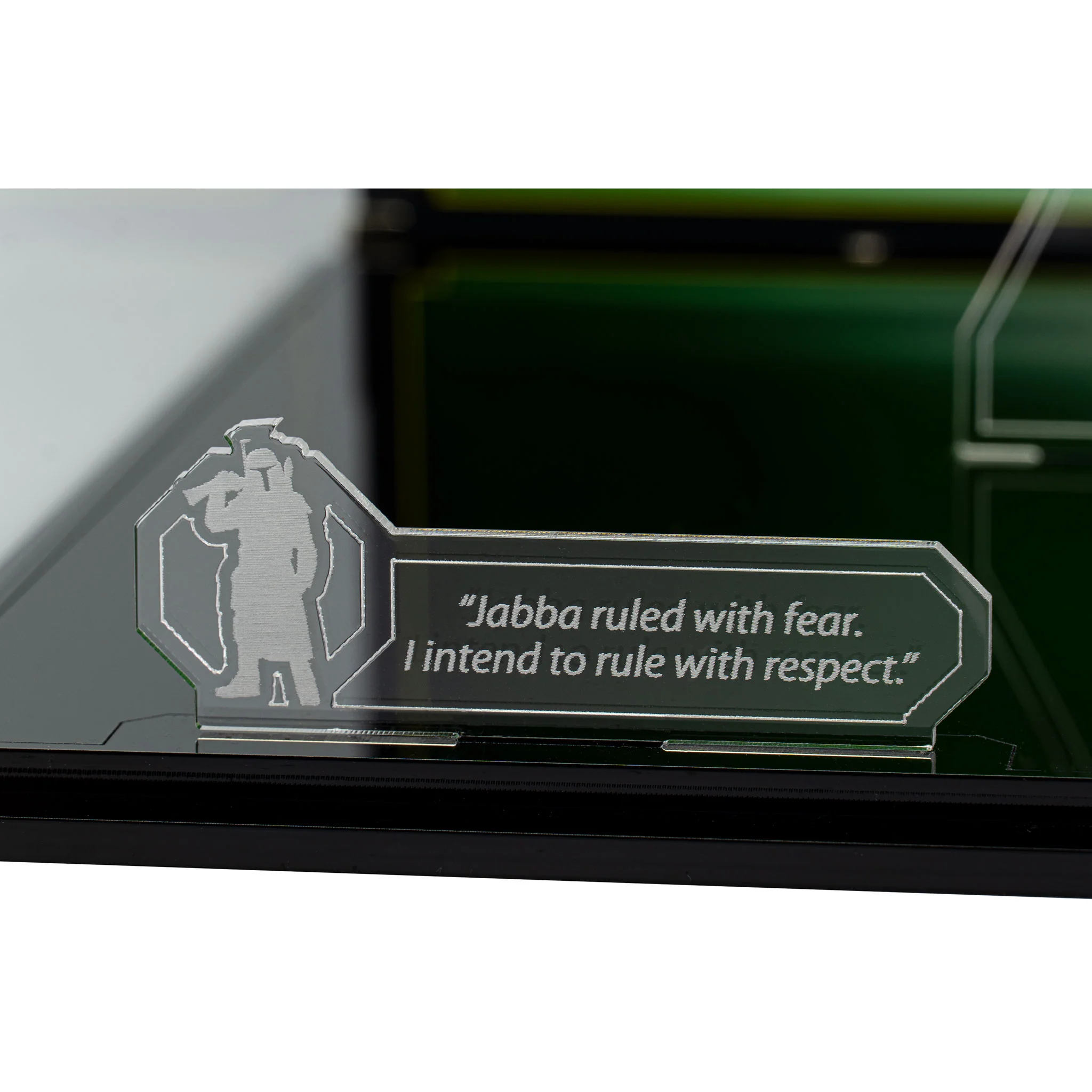 Display Case for Star Wars™ Black Series Boba Fett Helmet (Re-Armoured) - Image 7