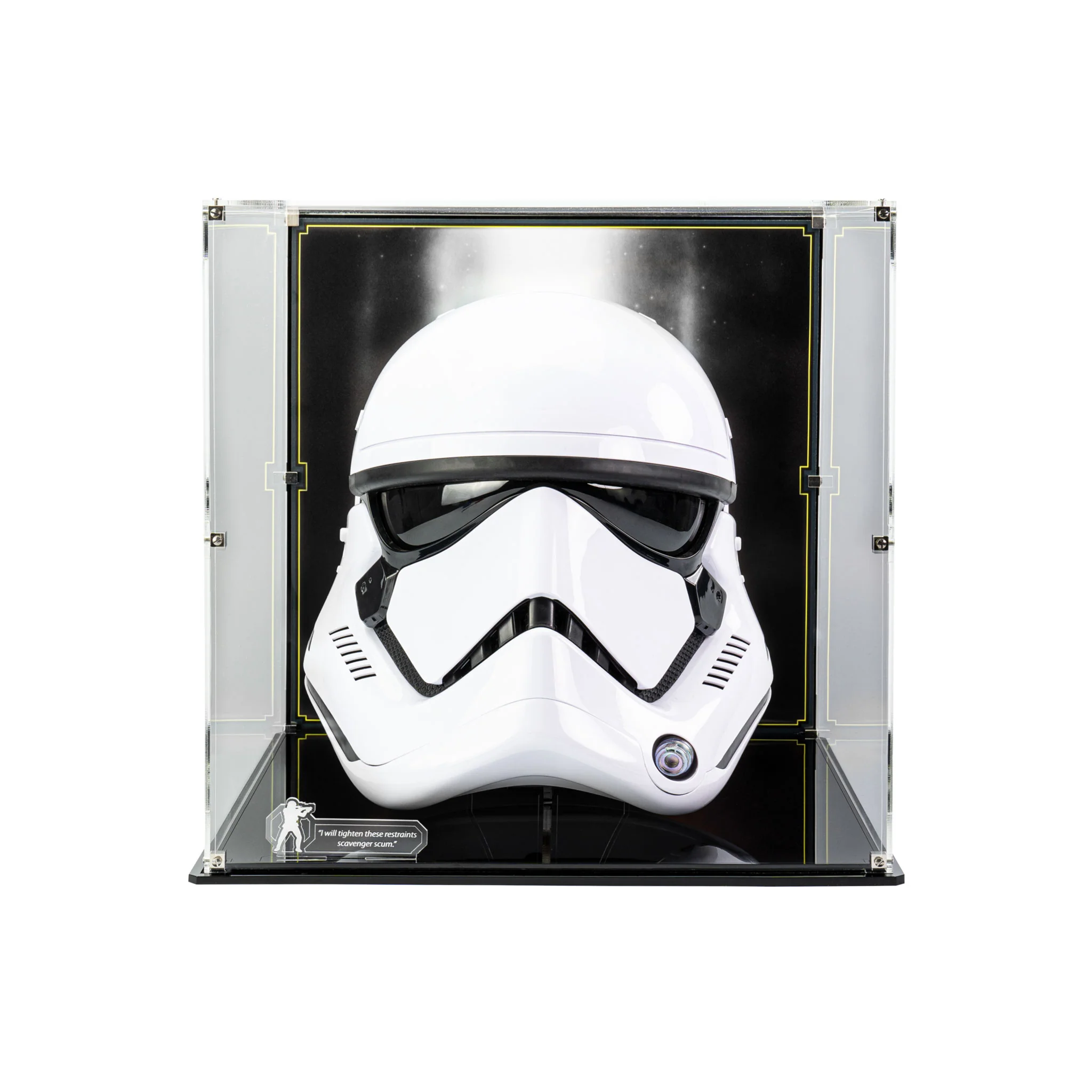 Display Case for Star Wars™ Black Series First Order Stormtrooper Helmet - Image 2