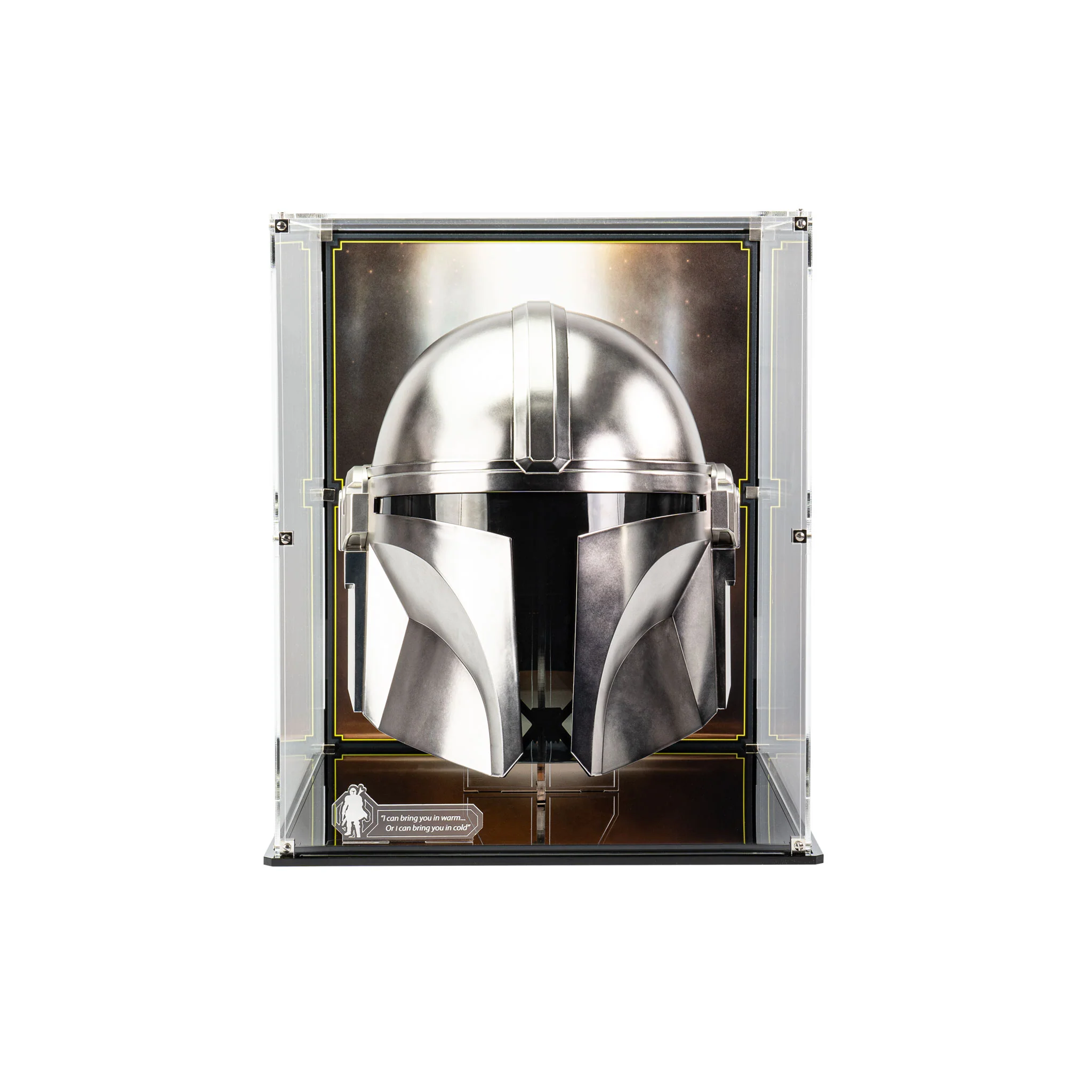 Display Case for Star Wars™ Black Series Mandalorian Helmet - Image 2