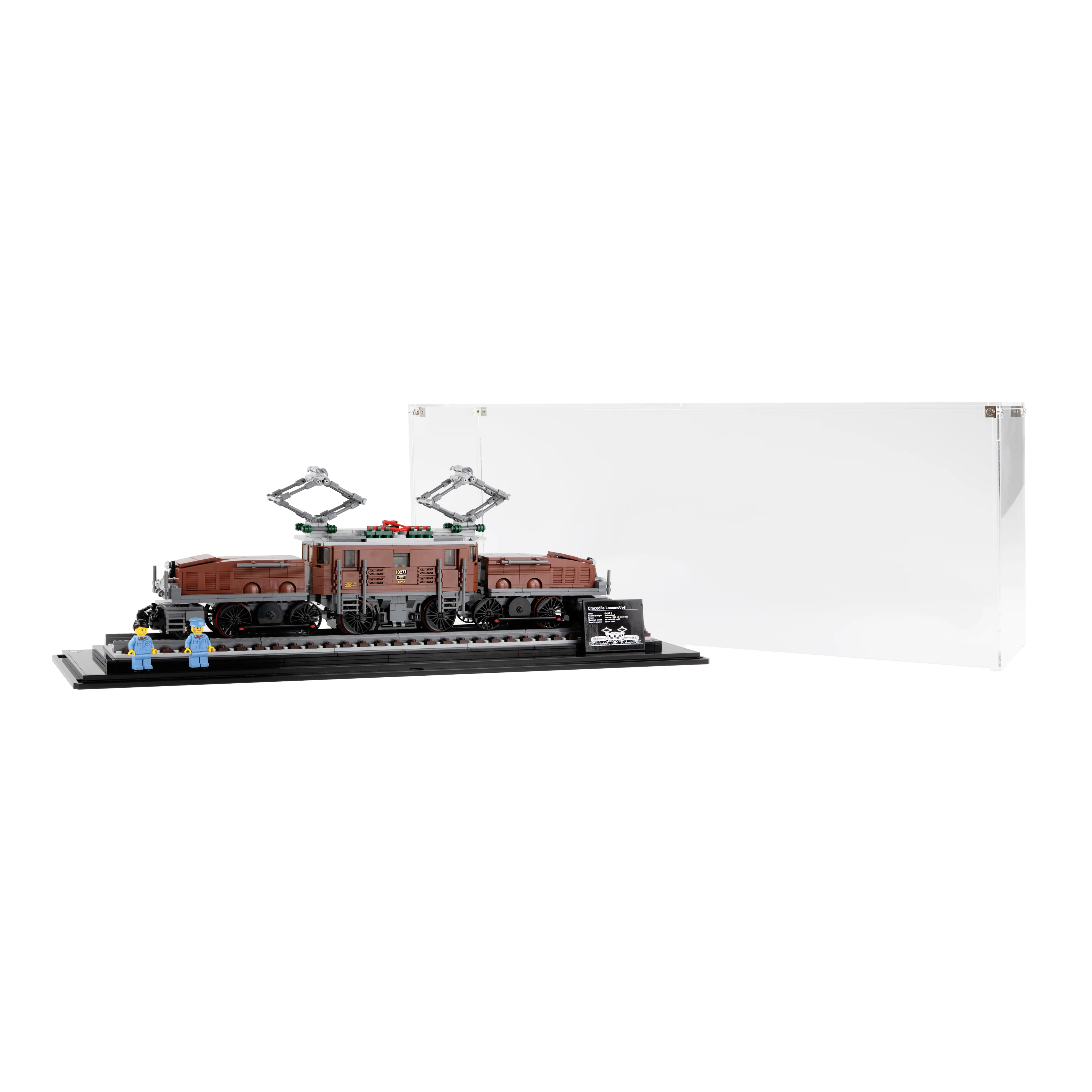 Display Case for the LEGO® Creator: Crocodile Train (10277) - Image 5