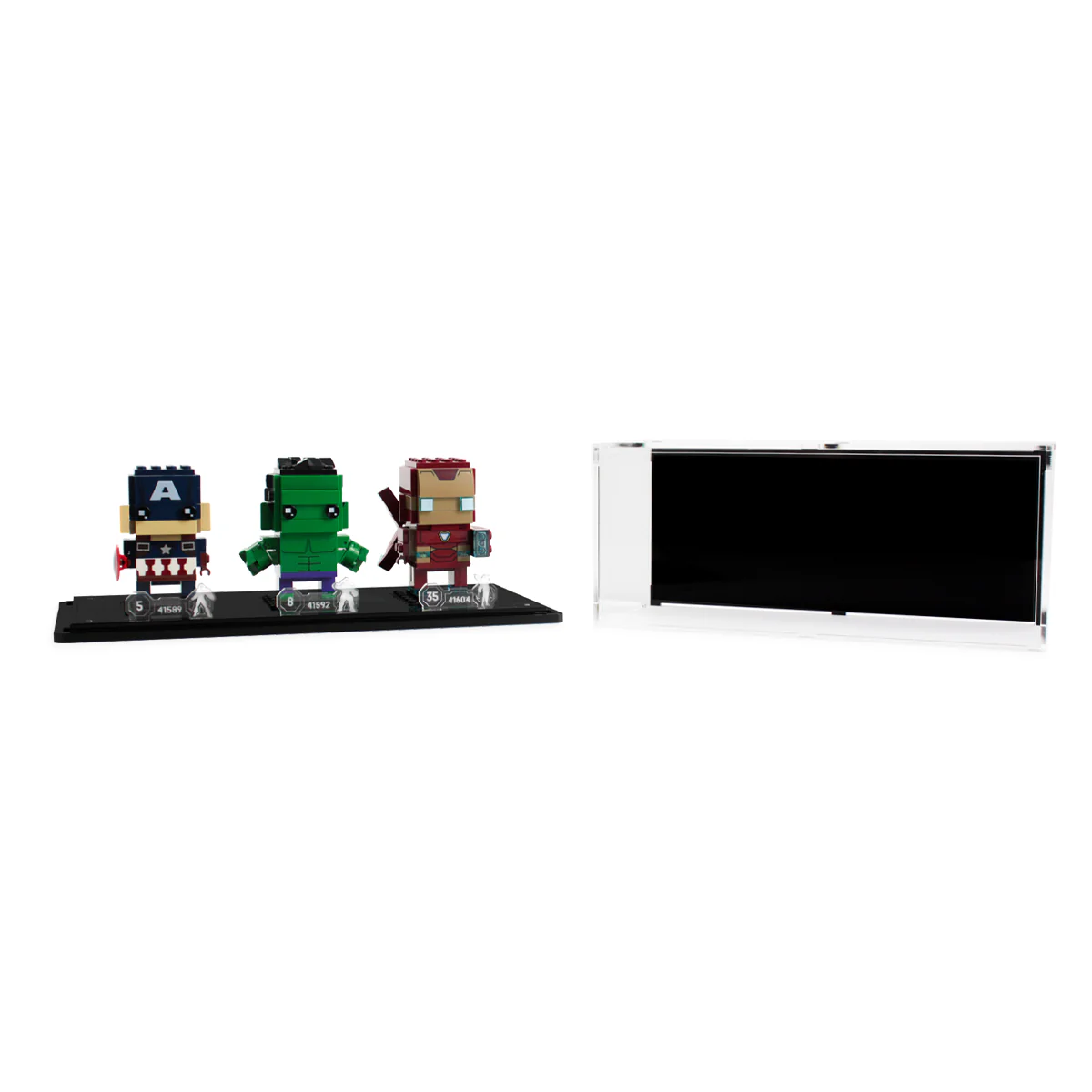 Display Case for three LEGO® Brickheadz - Image 4