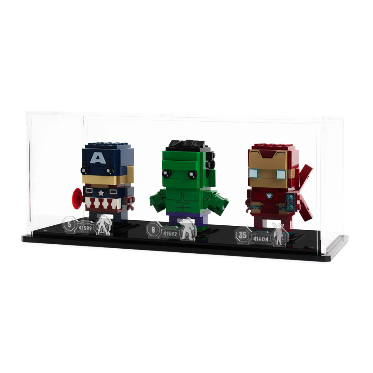 Display Case for three LEGO® Brickheadz - Image 6