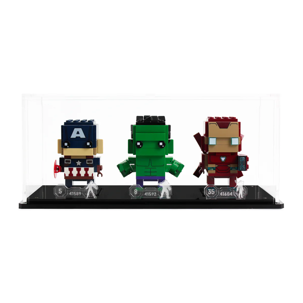 Display Case for three LEGO® Brickheadz - Image 7