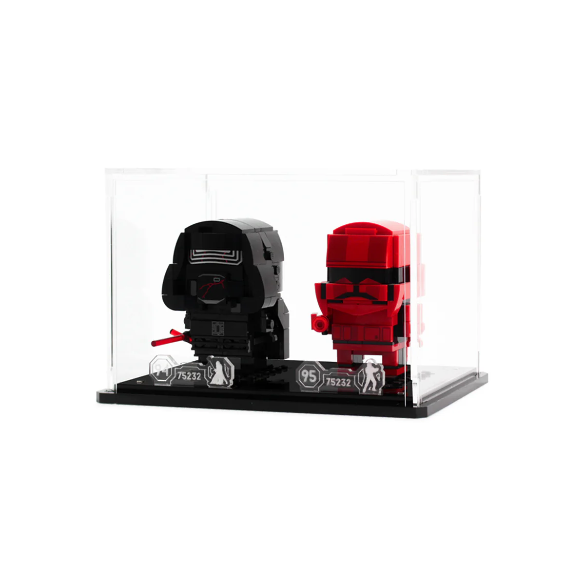 Display Case for two LEGO® Brickheadz - Image 4