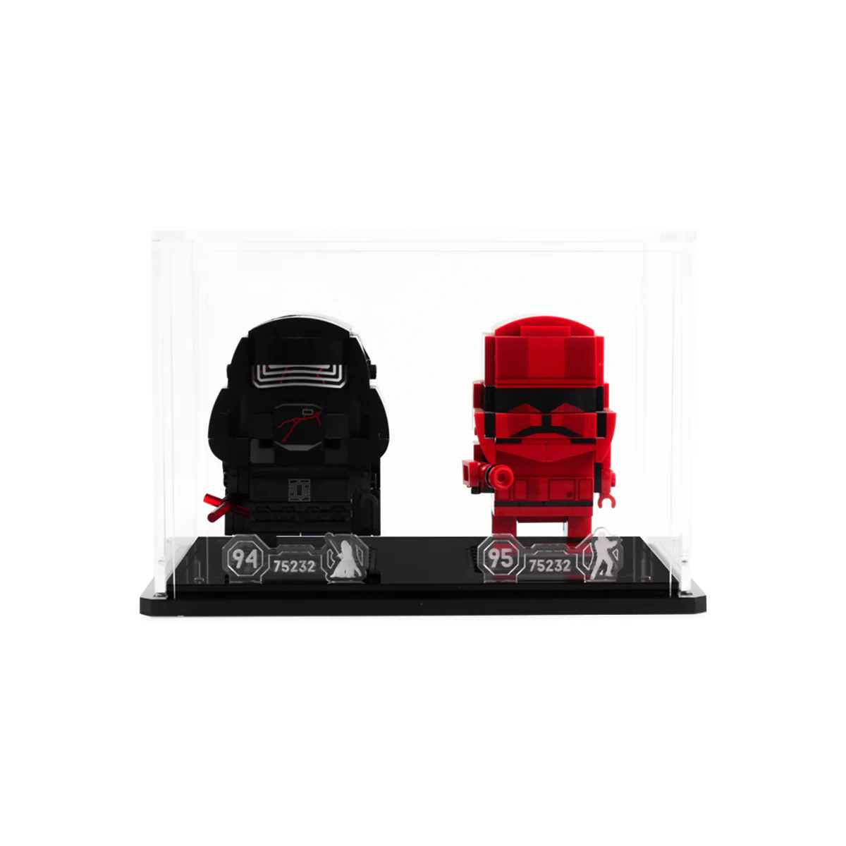Display Case for two LEGO® Brickheadz - Image 5