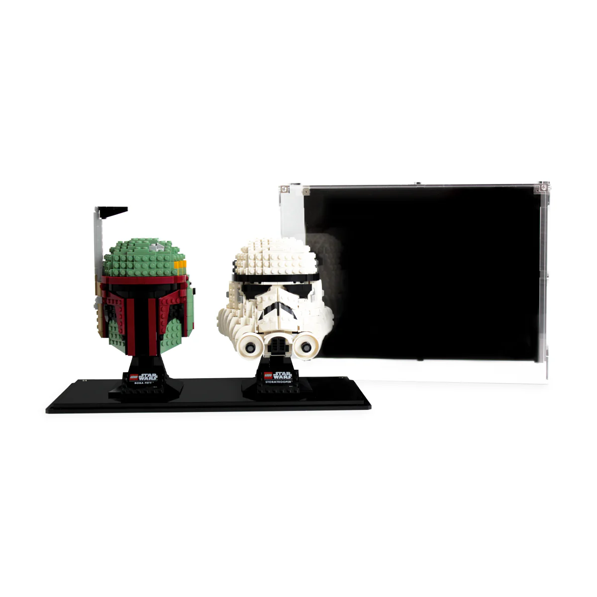 Dual Display Case for two LEGO® Helmets - Image 4