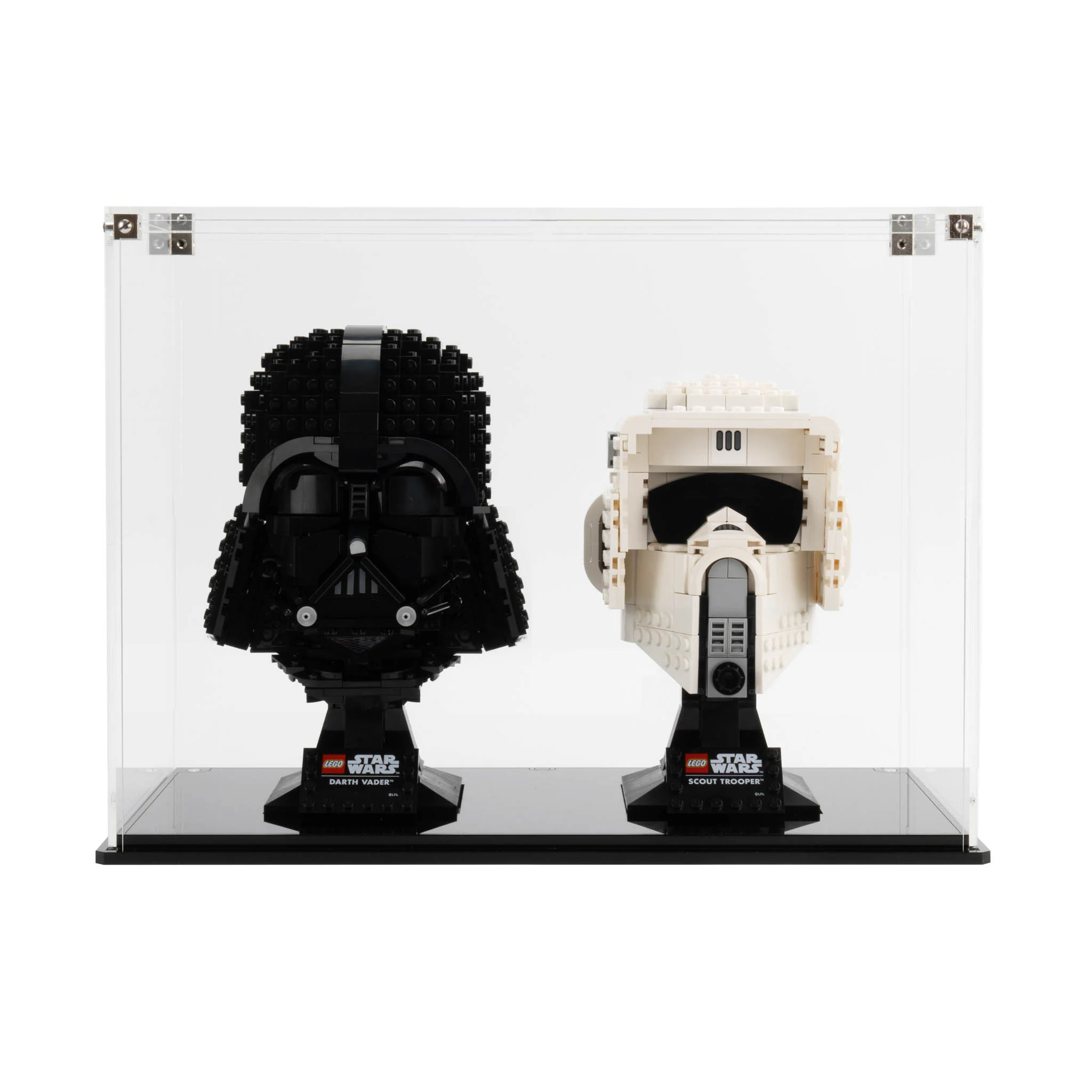 Dual Display Case for two LEGO® Helmets - Image 6