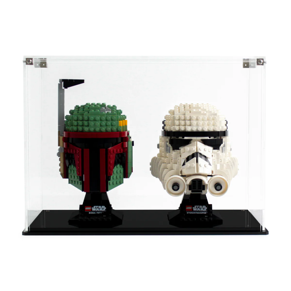 Dual Display Case for two LEGO® Helmets - Image 7