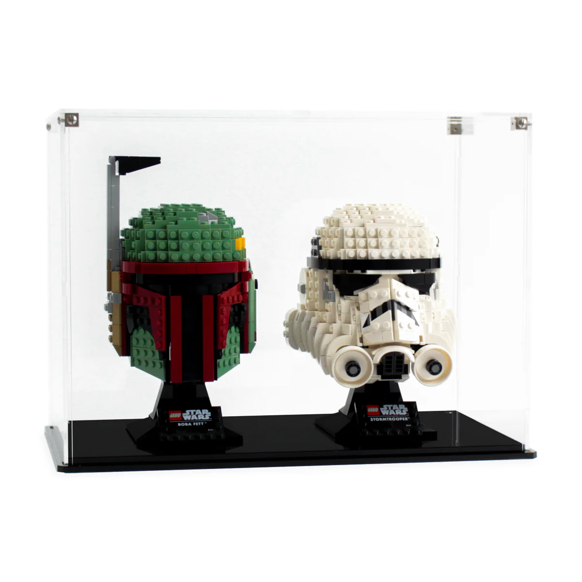 Dual Display Case for two LEGO® Helmets - Image 8