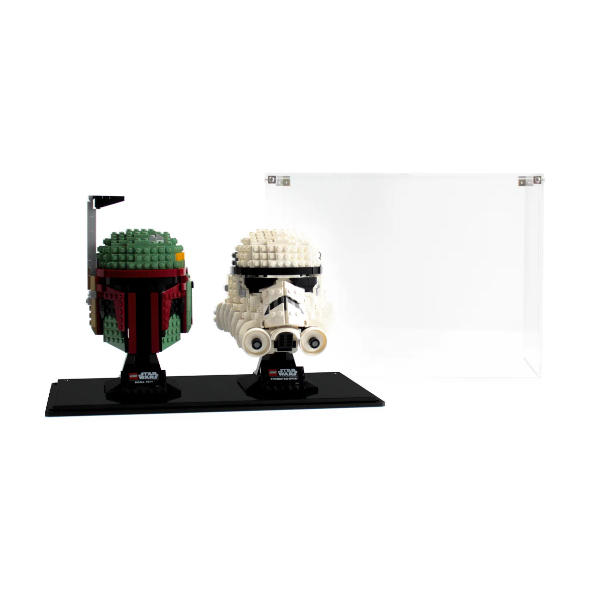 Dual Display Case for two LEGO® Helmets - Image 9
